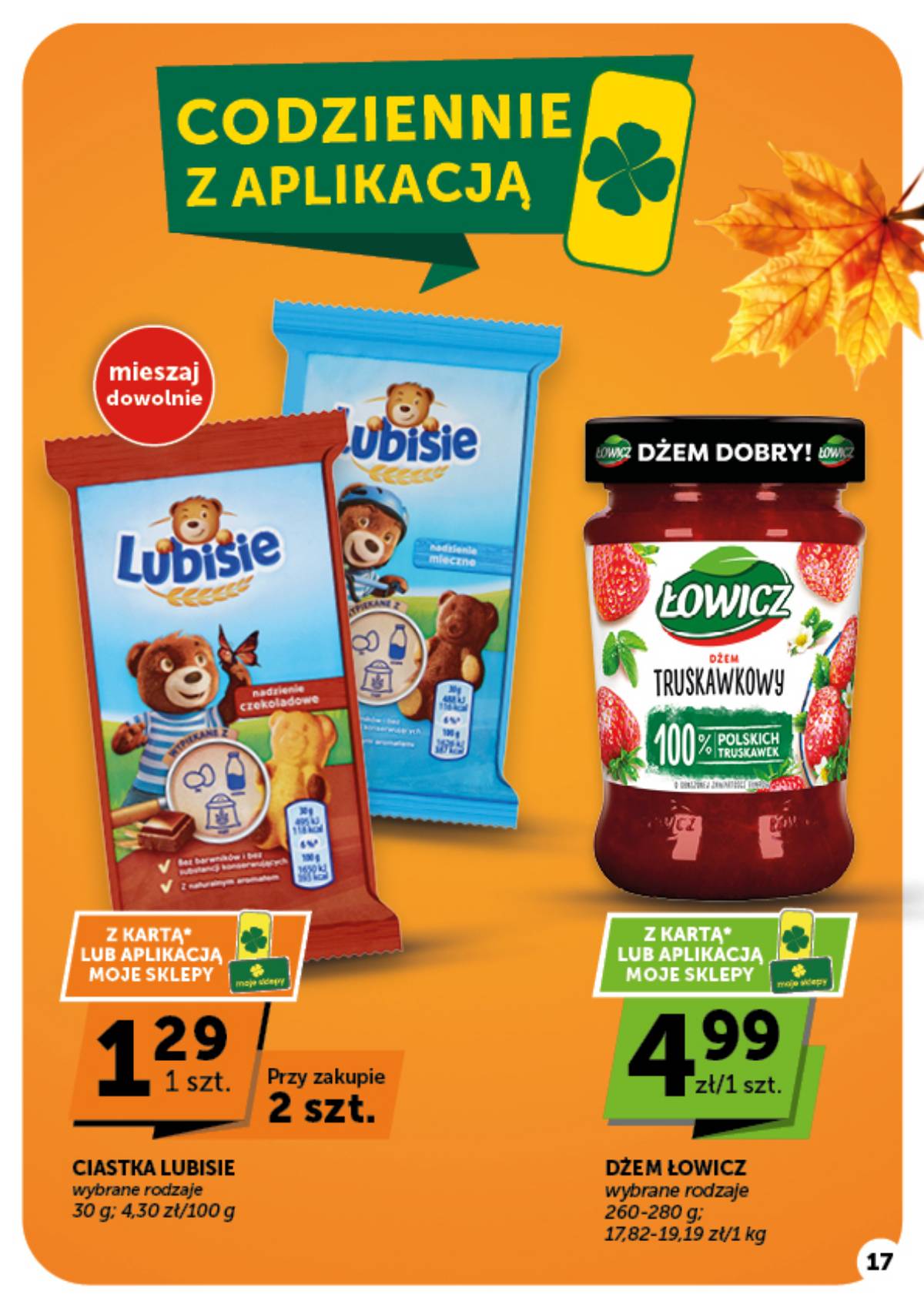 Moje Sklepy (Groszek, ABC) - Moje Sklepy "Supermarket" akcijų leidinys 17 puslapis