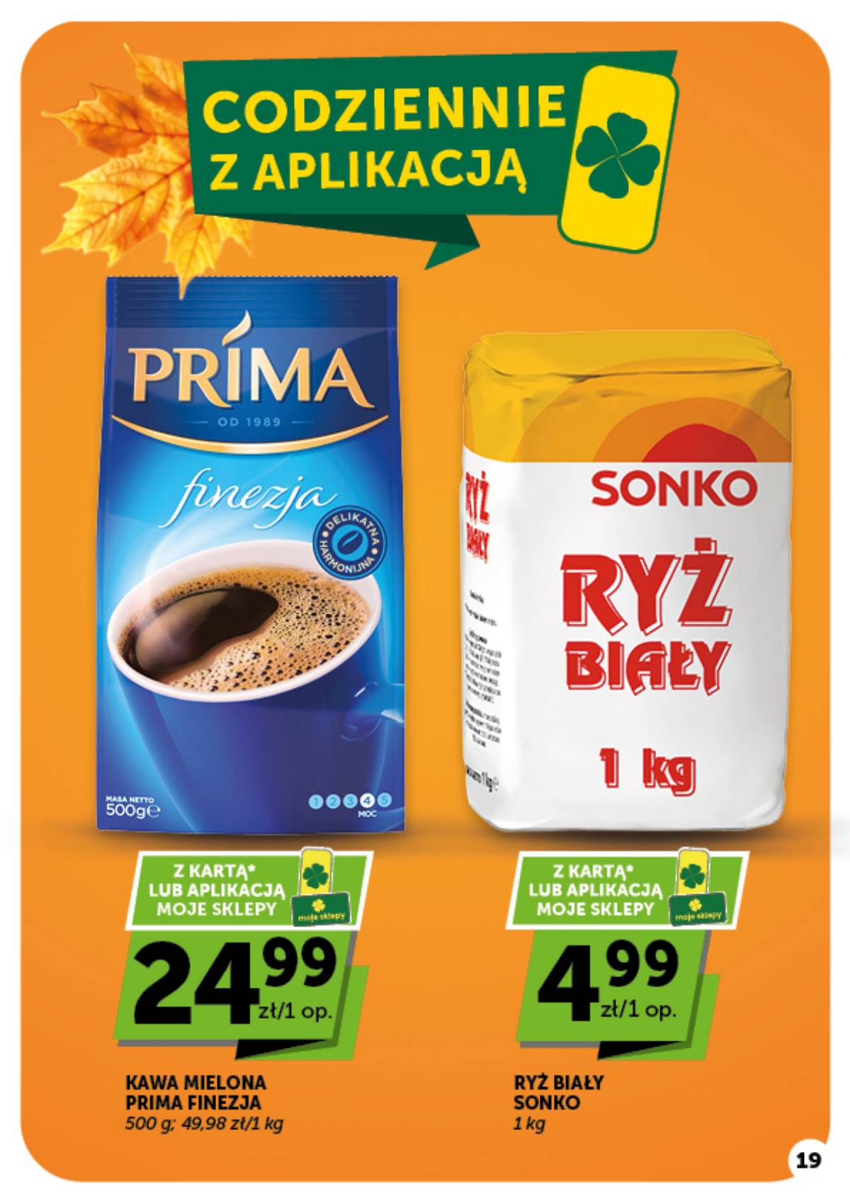 Moje Sklepy (Groszek, ABC) - Moje Sklepy "Supermarket" akcijų leidinys 19 puslapis