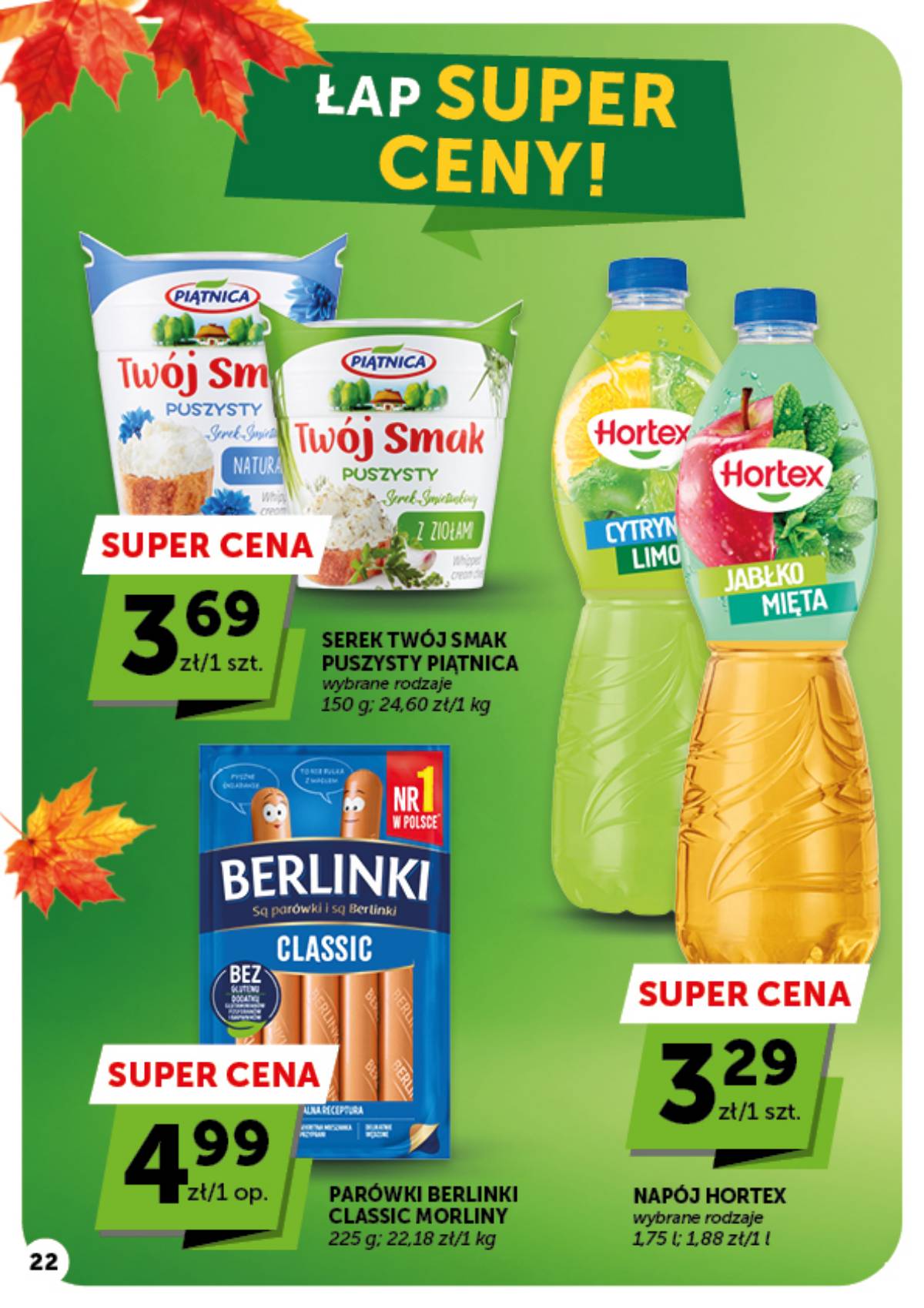 Moje Sklepy (Groszek, ABC) - Moje Sklepy "Supermarket" akcijų leidinys 22 puslapis