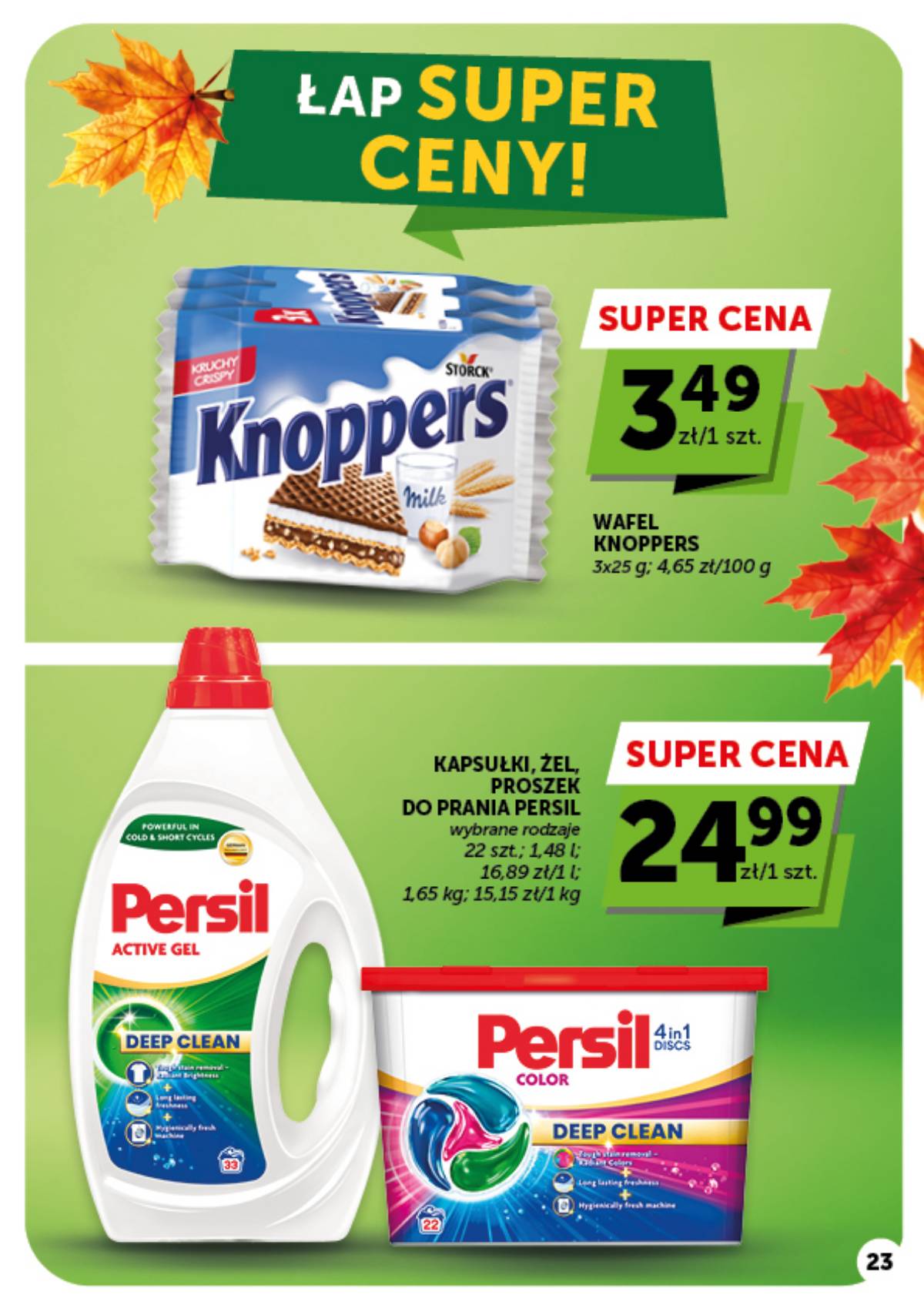 Moje Sklepy (Groszek, ABC) - Moje Sklepy "Supermarket" akcijų leidinys 23 puslapis