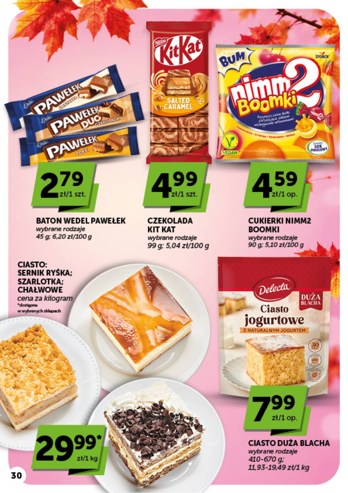 Moje Sklepy (Groszek, ABC) - Moje Sklepy "Supermarket" akcijų leidinys 30 puslapis