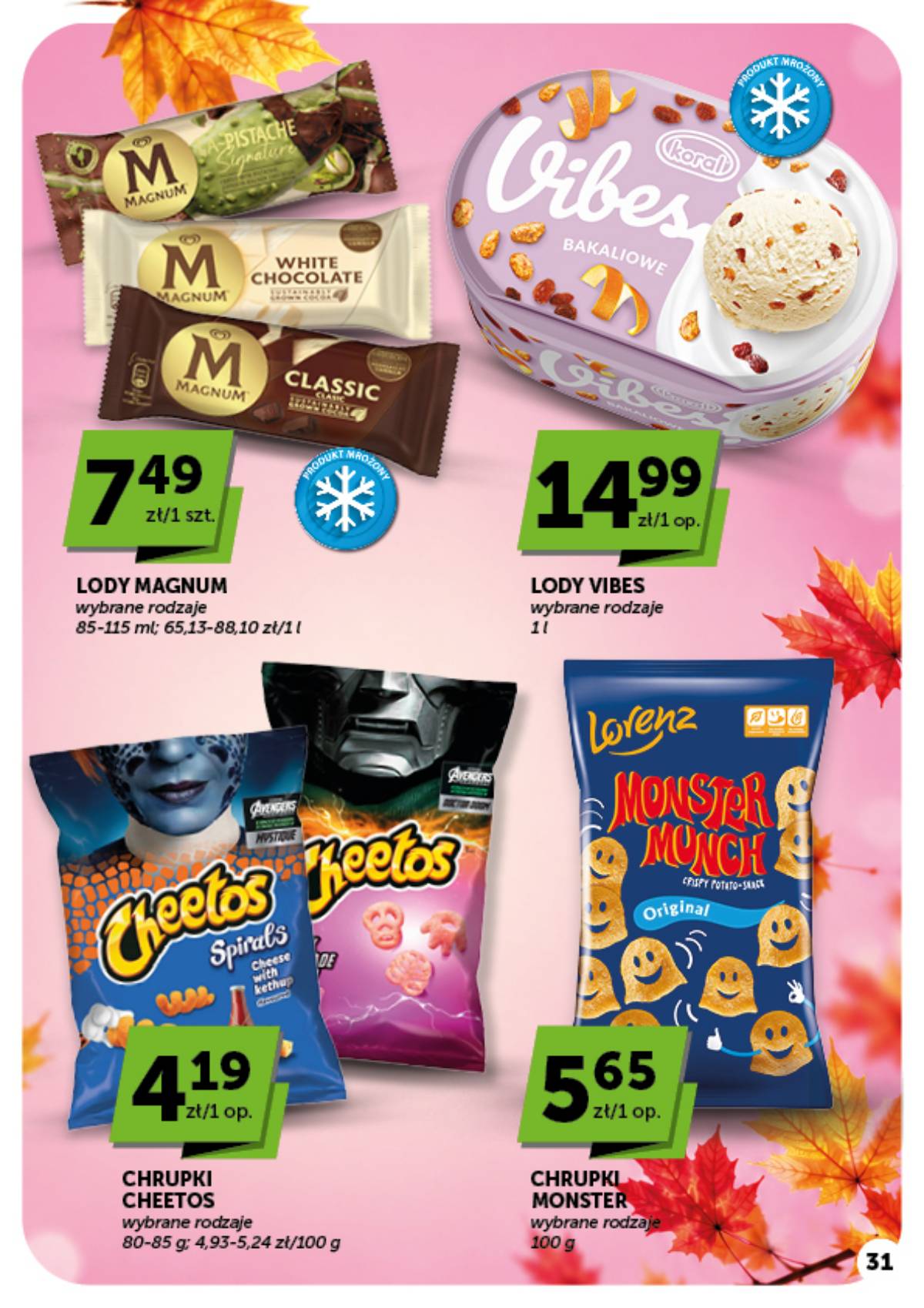 Moje Sklepy (Groszek, ABC) - Moje Sklepy "Supermarket" akcijų leidinys 31 puslapis