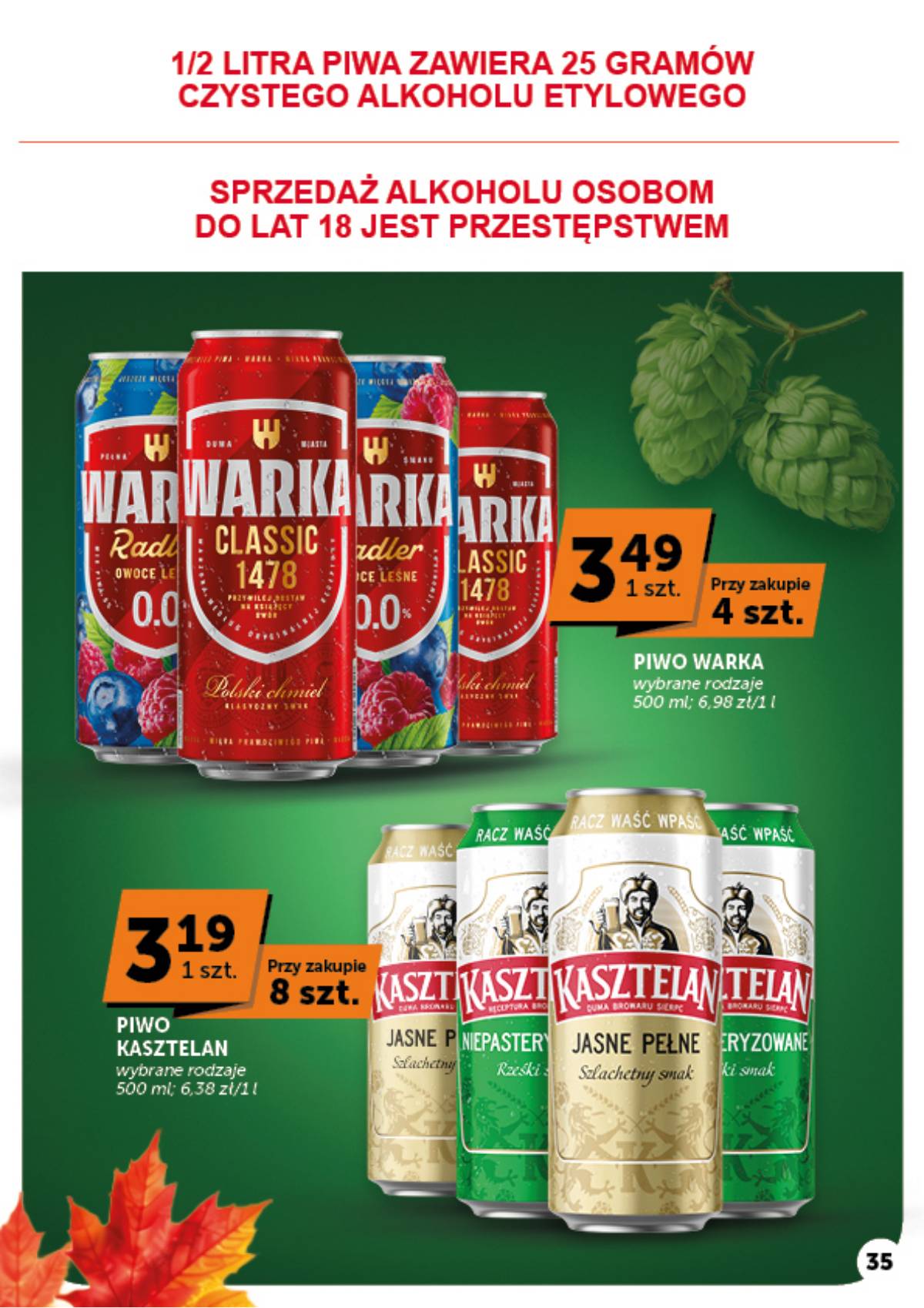 Moje Sklepy (Groszek, ABC) - Moje Sklepy "Supermarket" akcijų leidinys 35 puslapis