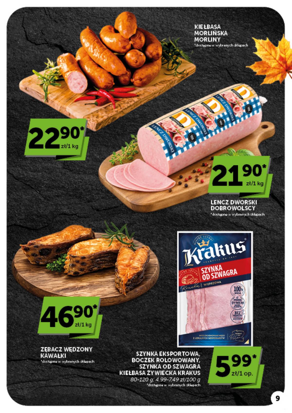 Moje Sklepy (Groszek, ABC) - Moje Sklepy "Supermarket" akcijų leidinys 9 puslapis