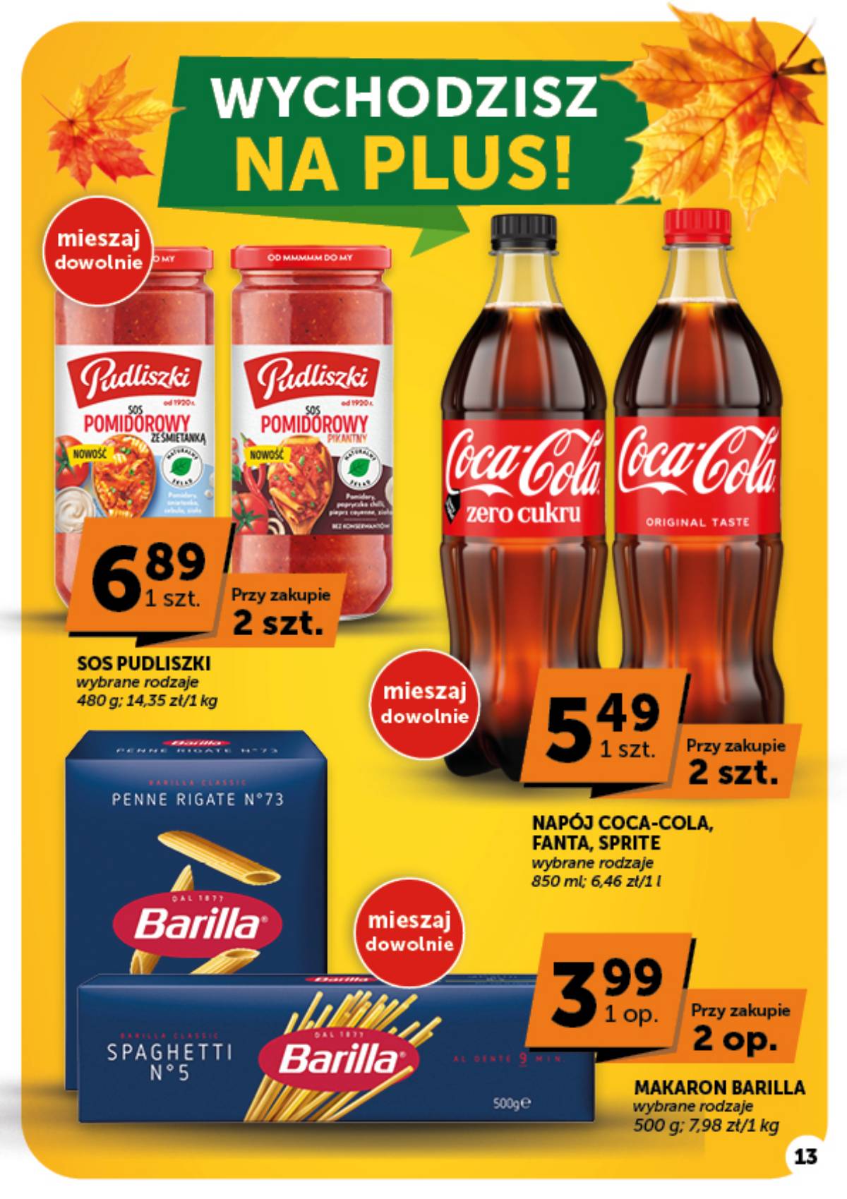 Moje Sklepy (Groszek, ABC) - Moje Sklepy "Market" akcijų leidinys 13 puslapis