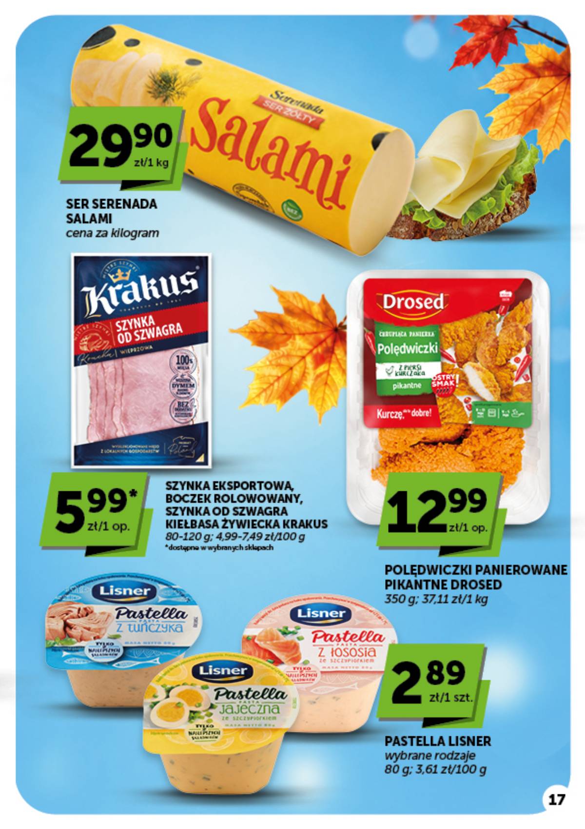 Moje Sklepy (Groszek, ABC) - Moje Sklepy "Market" akcijų leidinys 17 puslapis