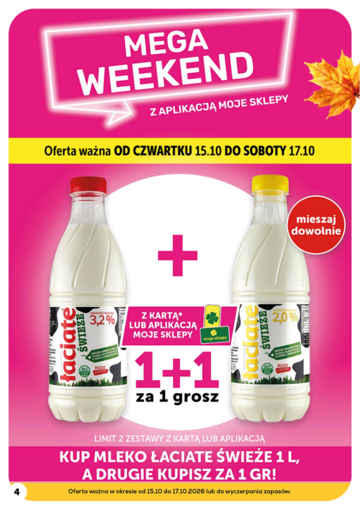 Moje Sklepy (Groszek, ABC) - Moje Sklepy "Market" akcijų leidinys 4 puslapis
