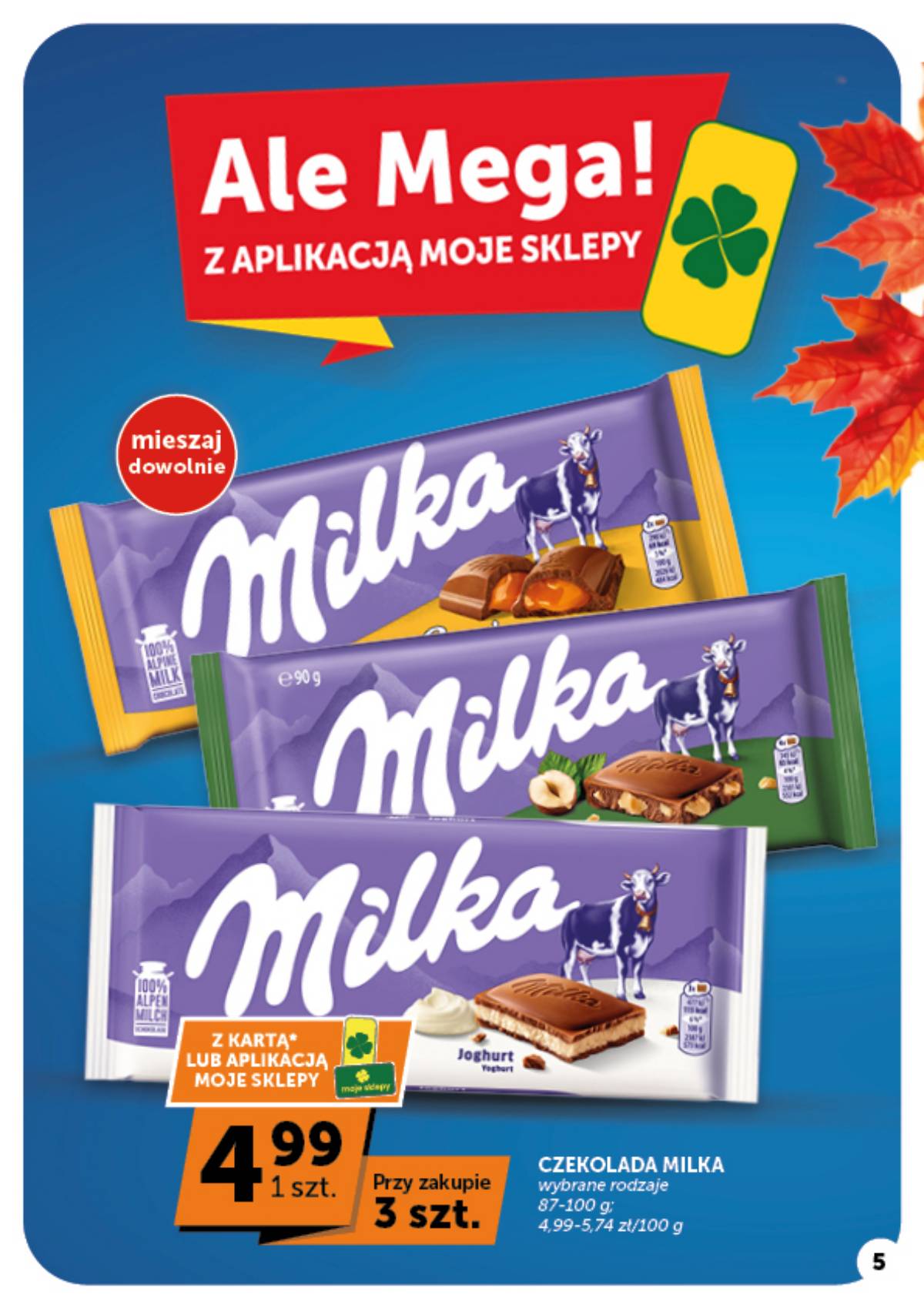 Moje Sklepy (Groszek, ABC) - Moje Sklepy "Market" akcijų leidinys 5 puslapis
