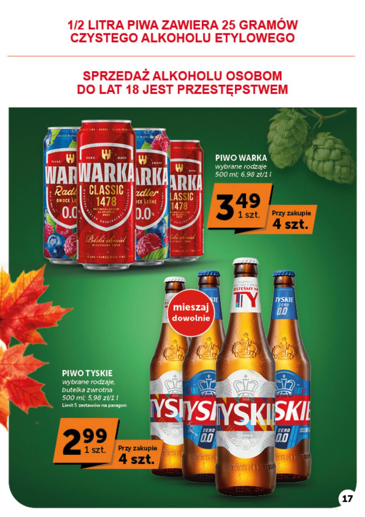 Moje Sklepy (Groszek, ABC) - Moje Sklepy "Minimarket" akcijų leidinys 17 puslapis