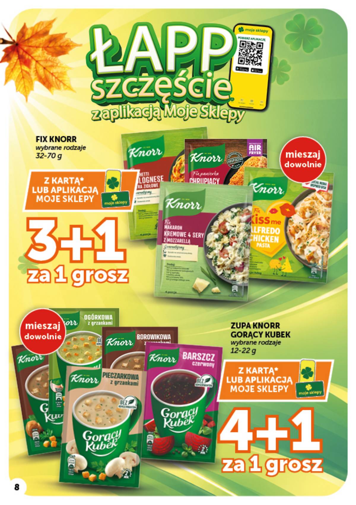 Moje Sklepy (Groszek, ABC) - Moje Sklepy "Minimarket" akcijų leidinys 8 puslapis