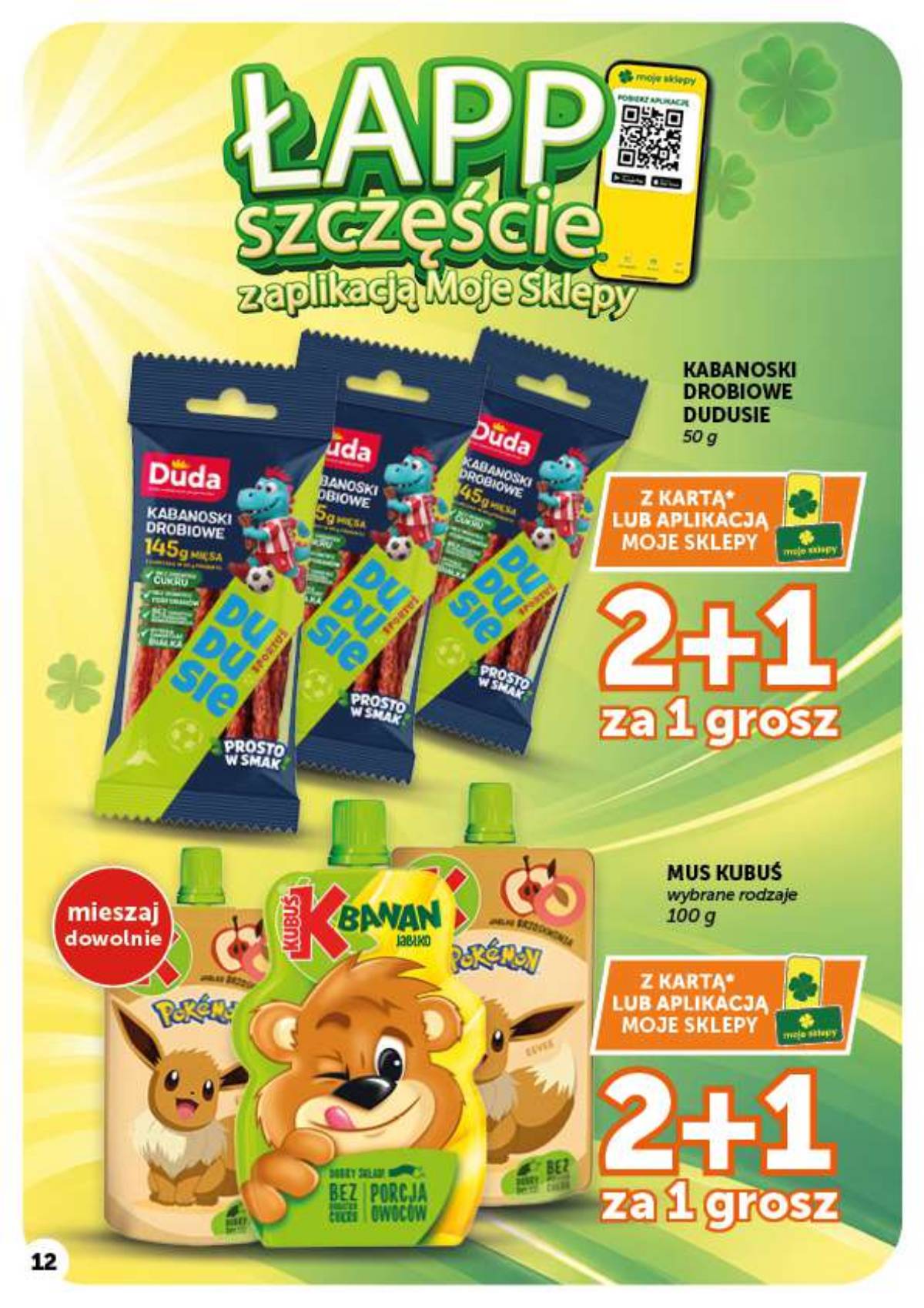 Moje Sklepy (Groszek, ABC) - Moje Sklepy "Supermarket" akcijų leidinys 12 puslapis
