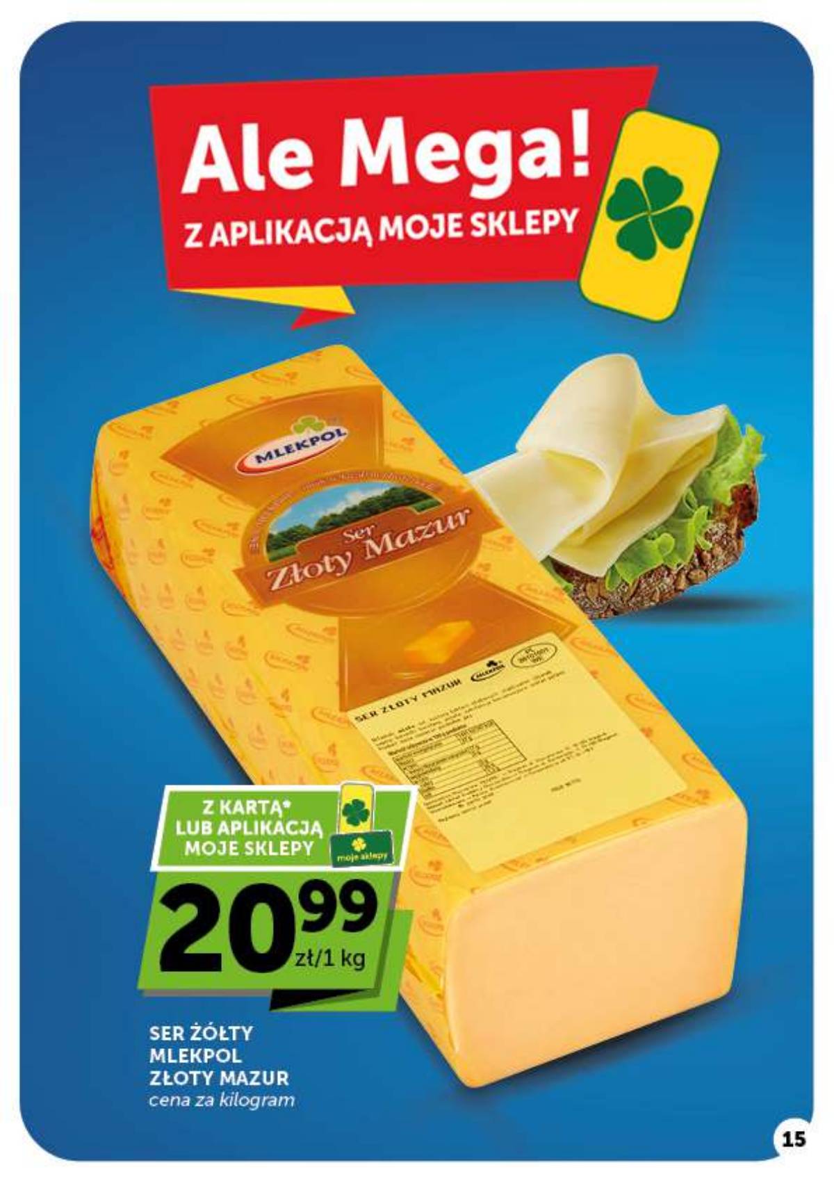 Moje Sklepy (Groszek, ABC) - Moje Sklepy "Supermarket" akcijų leidinys 15 puslapis