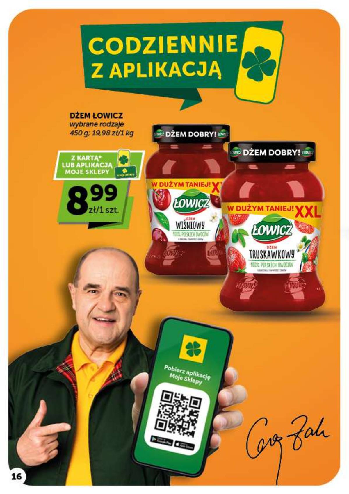 Moje Sklepy (Groszek, ABC) - Moje Sklepy "Supermarket" akcijų leidinys 16 puslapis
