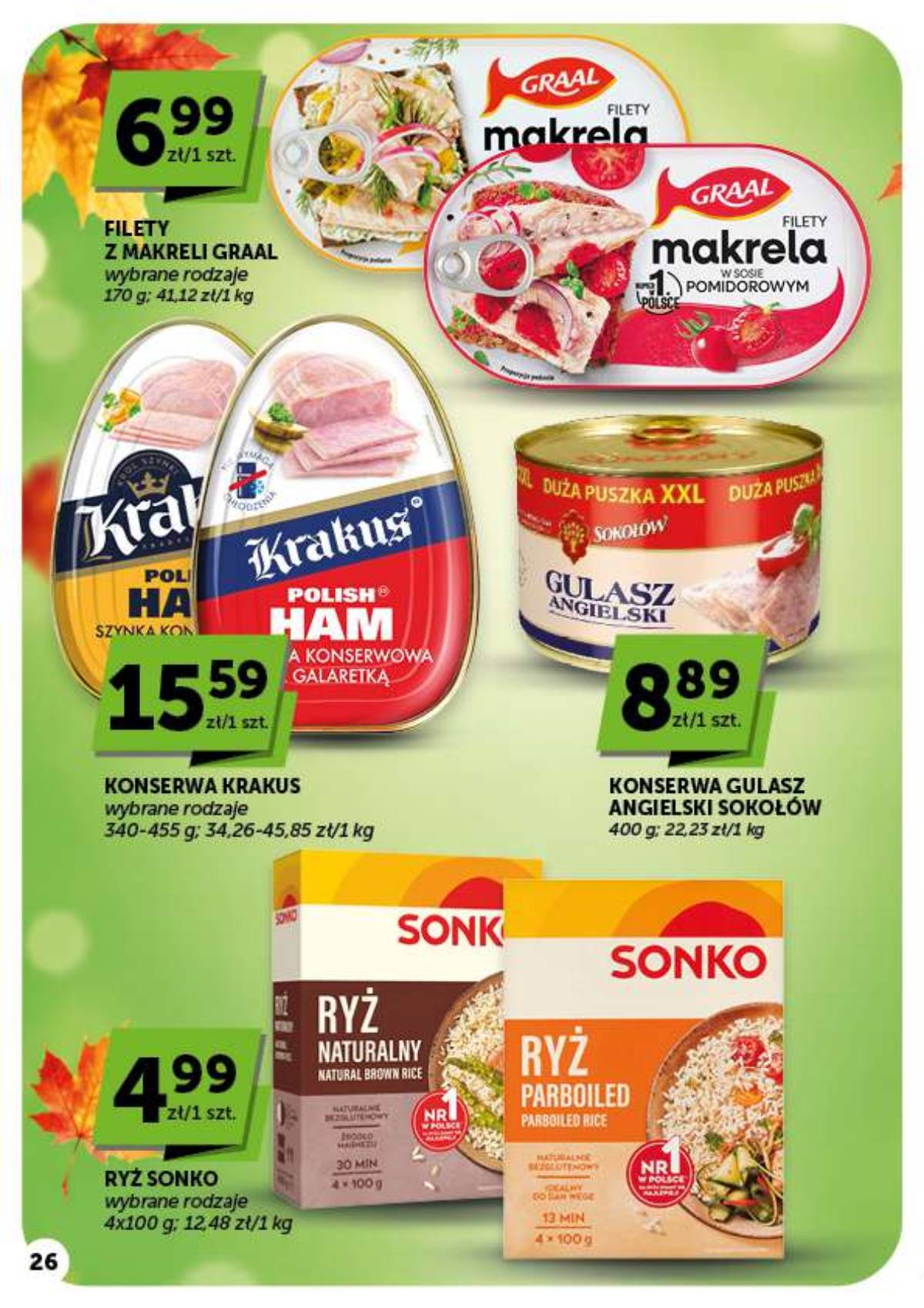 Moje Sklepy (Groszek, ABC) - Moje Sklepy "Supermarket" akcijų leidinys 26 puslapis