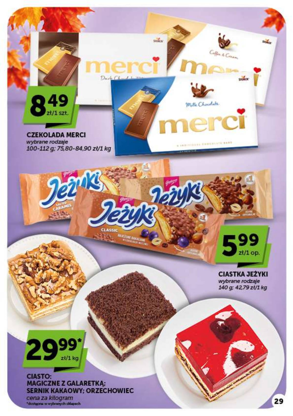 Moje Sklepy (Groszek, ABC) - Moje Sklepy "Supermarket" akcijų leidinys 29 puslapis