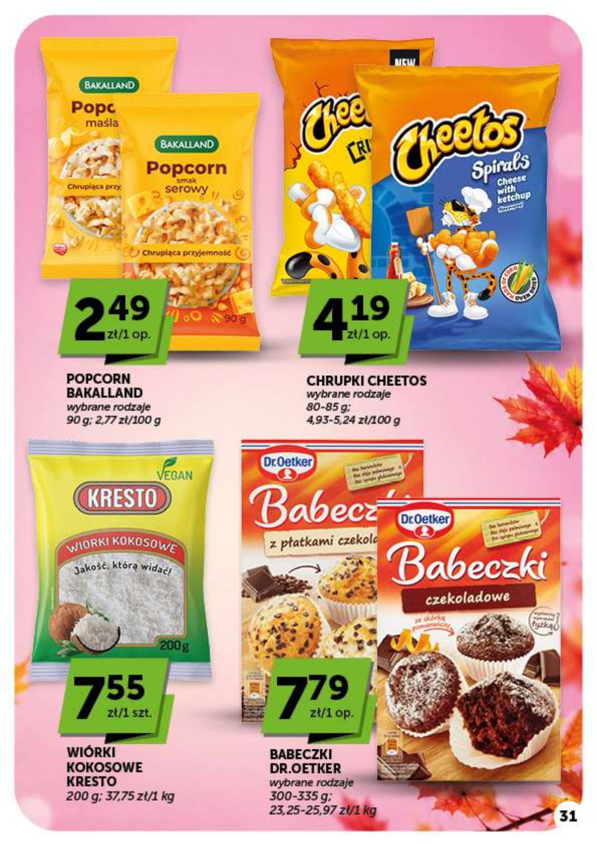 Moje Sklepy (Groszek, ABC) - Moje Sklepy "Supermarket" akcijų leidinys 31 puslapis