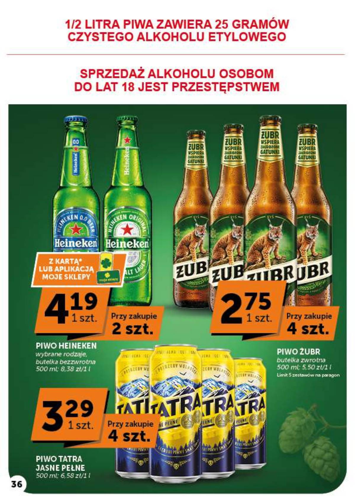 Moje Sklepy (Groszek, ABC) - Moje Sklepy "Supermarket" akcijų leidinys 36 puslapis