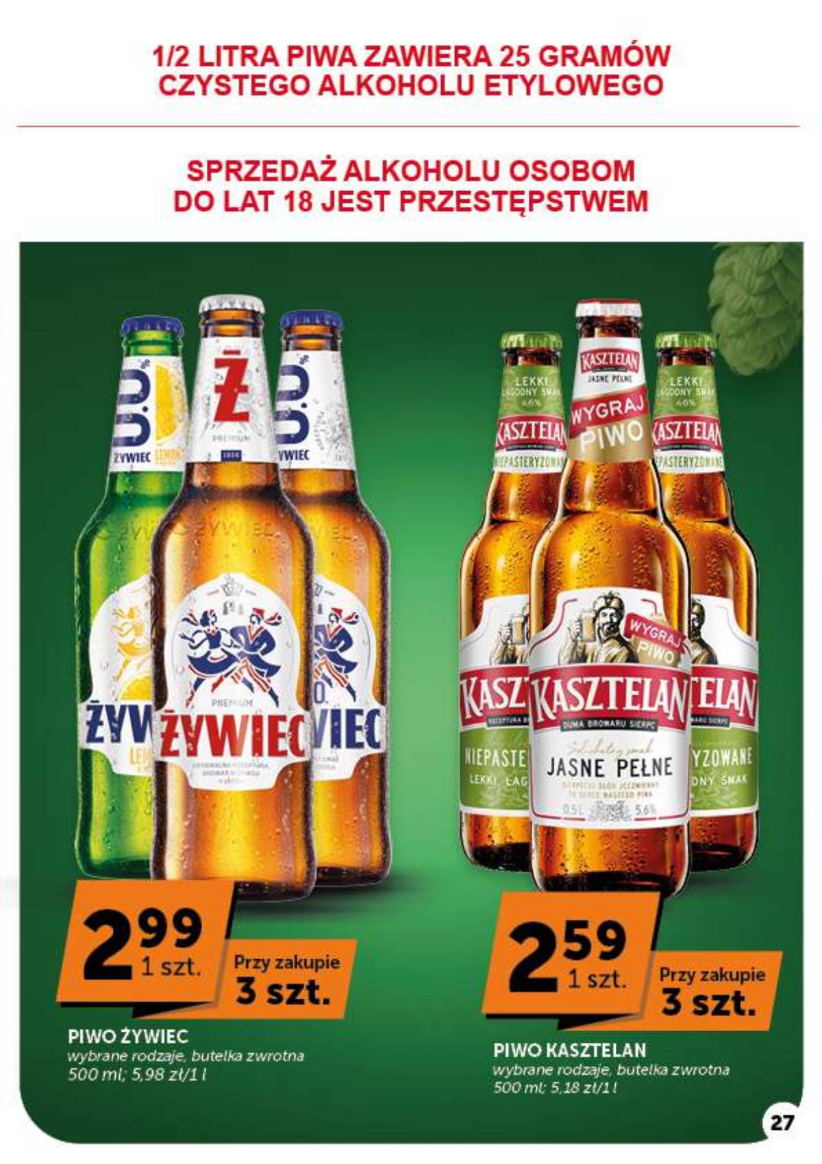 Moje Sklepy (Groszek, ABC) - Moje Sklepy "Market" akcijų leidinys 27 puslapis