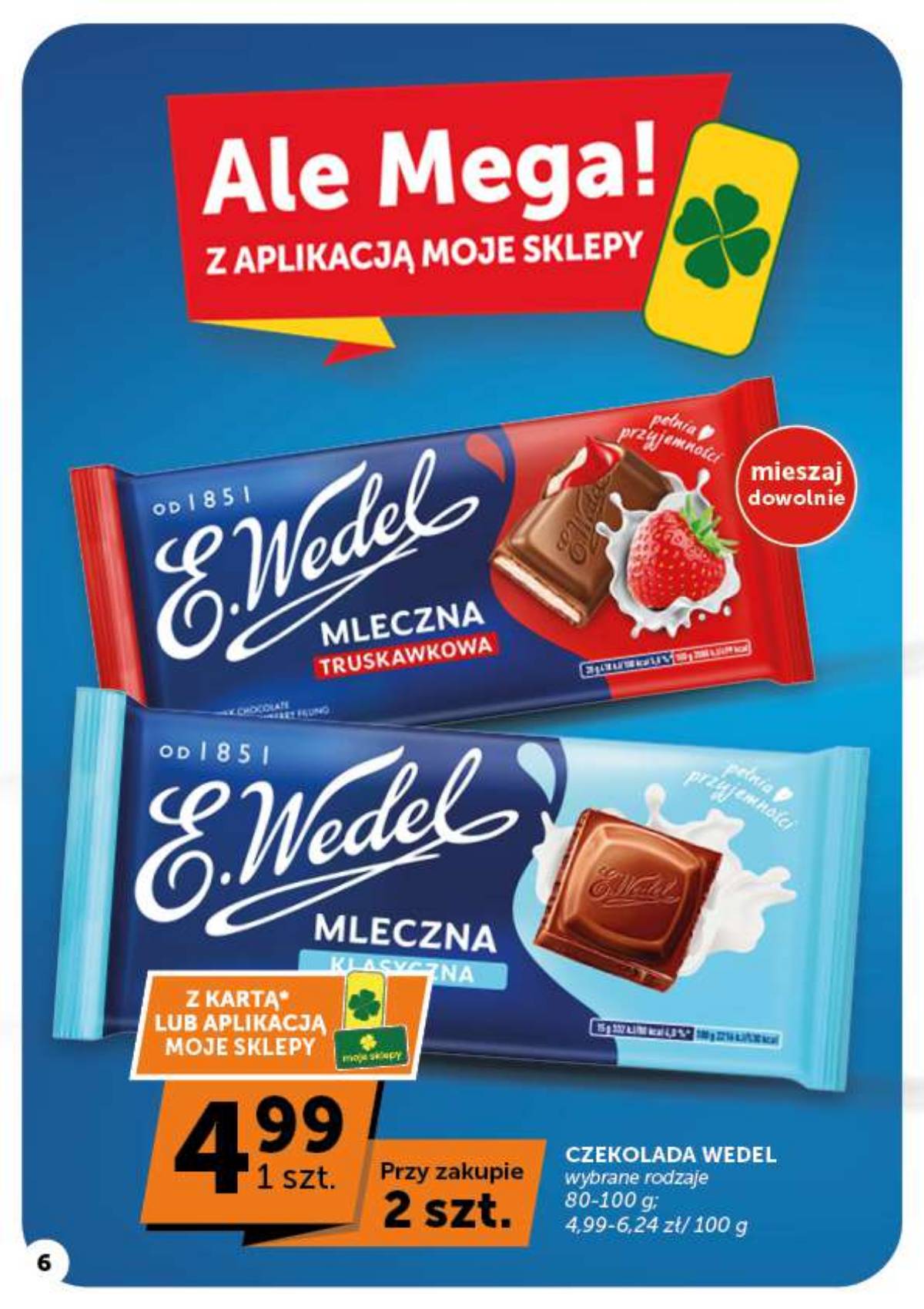 Moje Sklepy (Groszek, ABC) - Moje Sklepy "Market" akcijų leidinys 6 puslapis