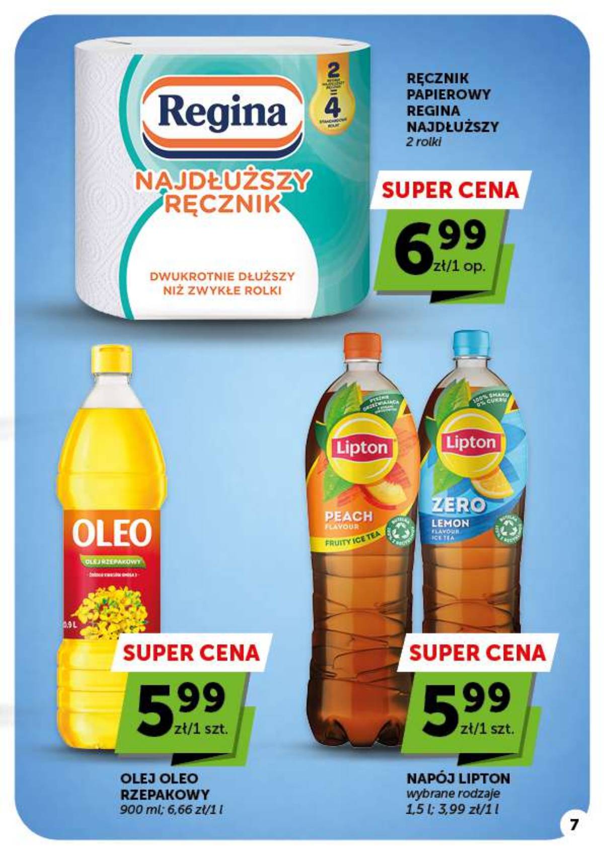 Moje Sklepy (Groszek, ABC) - Moje Sklepy "Market" akcijų leidinys 7 puslapis