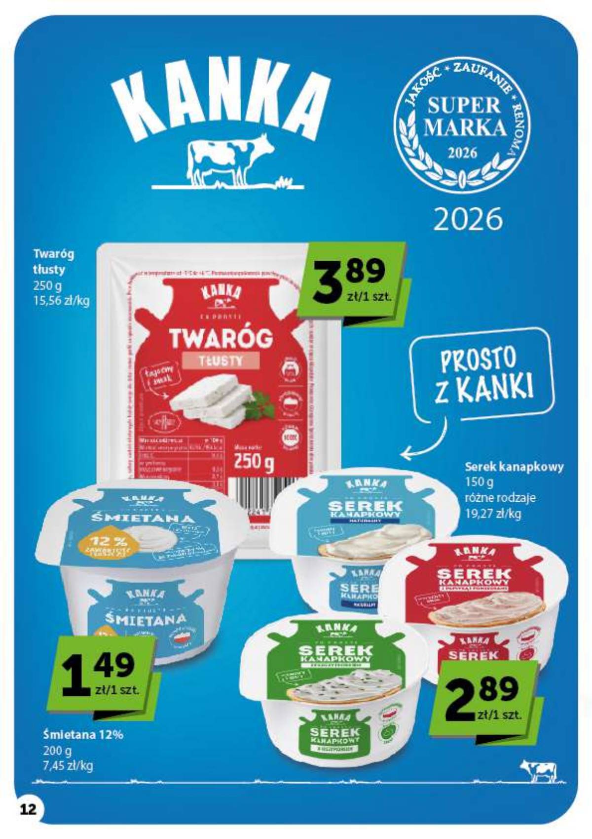 Moje Sklepy (Groszek, ABC) - Moje Sklepy "Minimarket" akcijų leidinys 12 puslapis