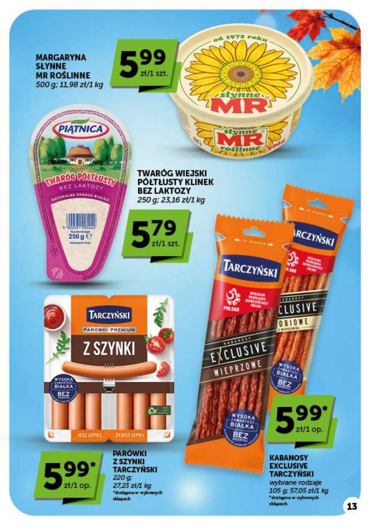 Moje Sklepy (Groszek, ABC) - Moje Sklepy "Minimarket" akcijų leidinys 13 puslapis