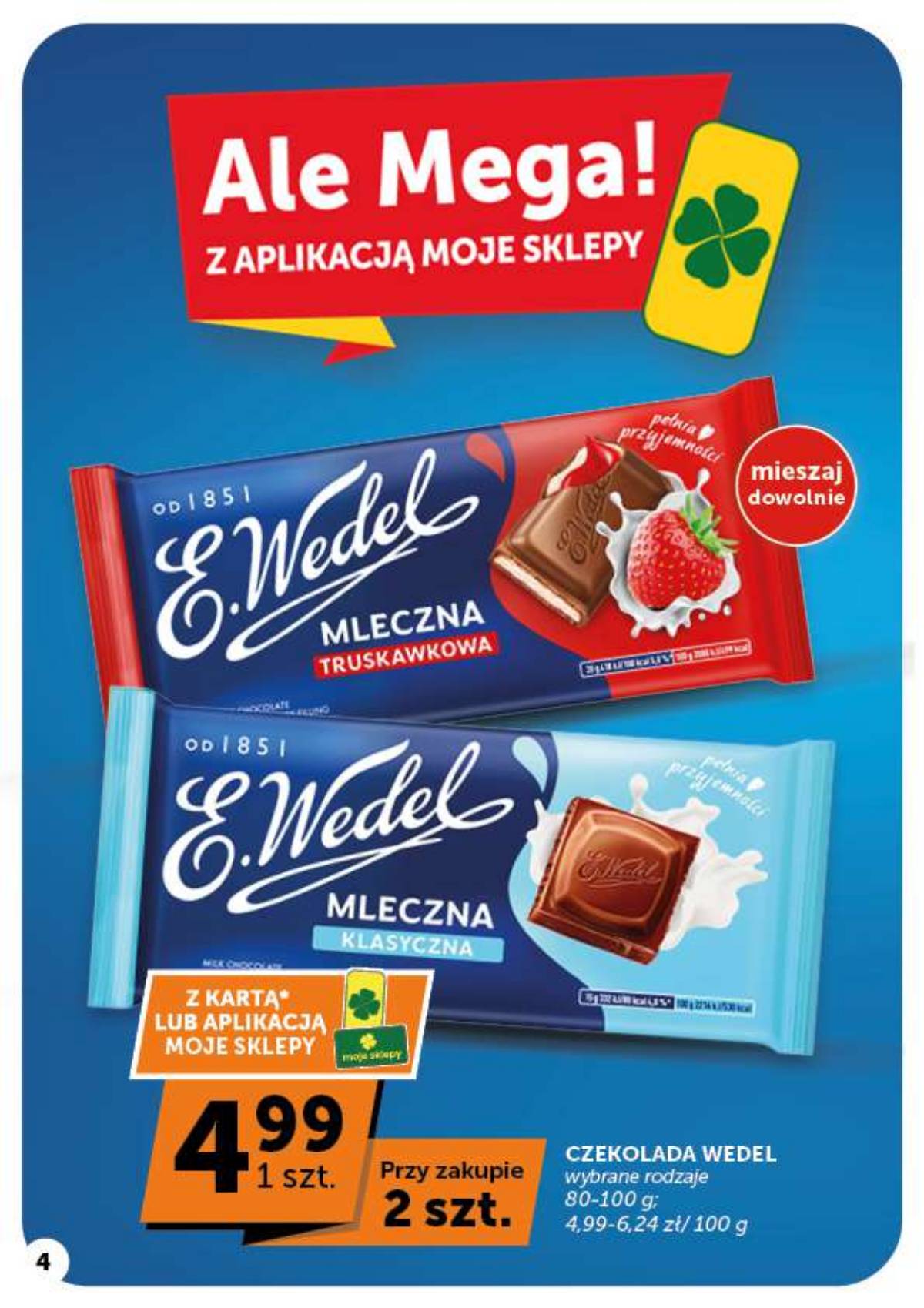 Moje Sklepy (Groszek, ABC) - Moje Sklepy "Minimarket" akcijų leidinys 4 puslapis