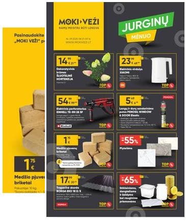 Moki-Veži - Moki-veži akcijų leidinys 2025-08-21 – 2025-08-31