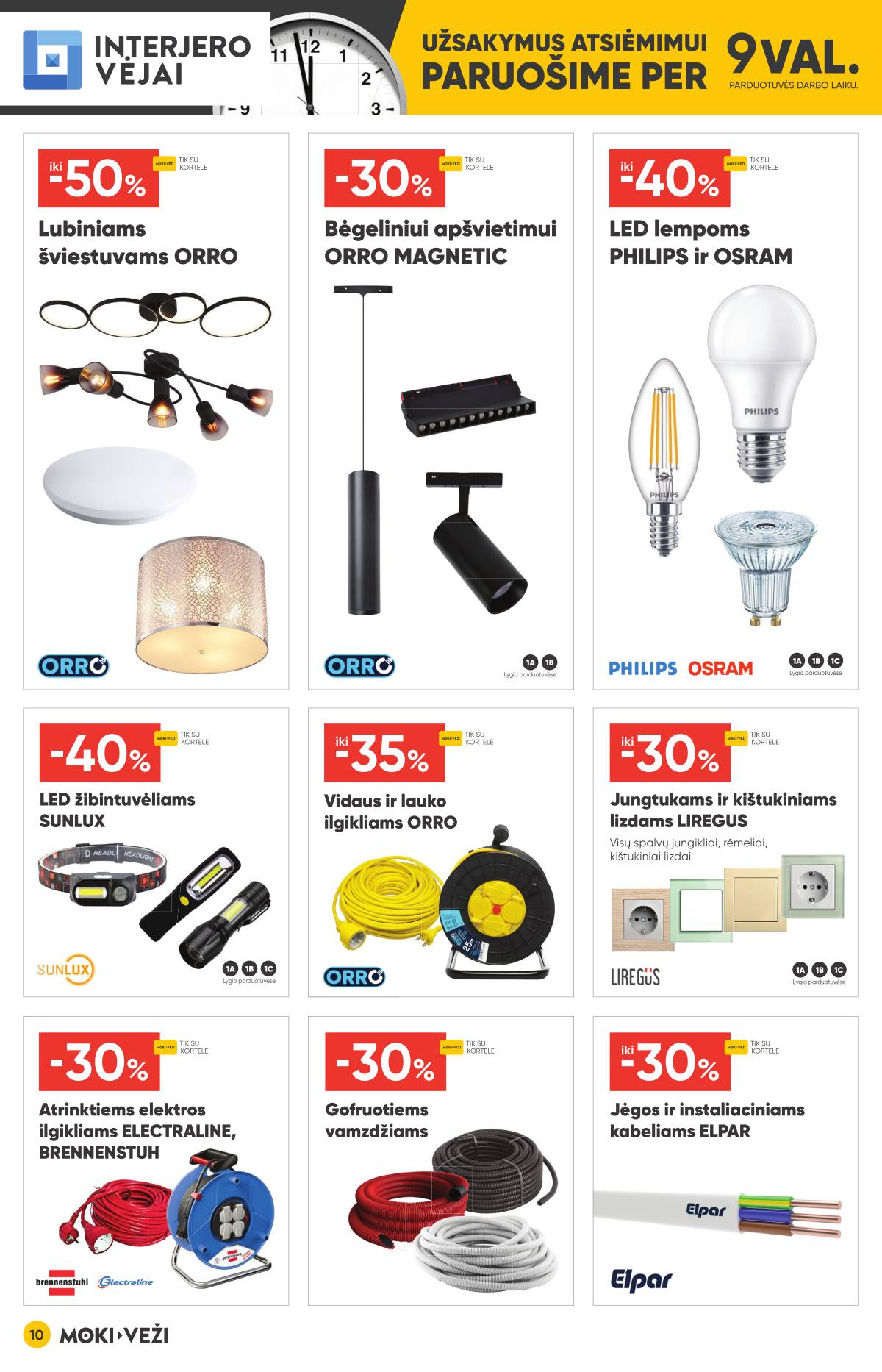 Moki-Veži - Moki-veži akcijų leidinys | 2025-10-16 - 2025-11-11 10 puslapis