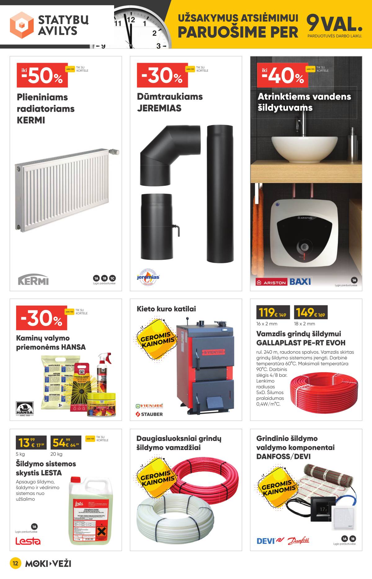 Moki-Veži - Moki-veži akcijų leidinys | 2025-10-16 - 2025-11-11 12 puslapis