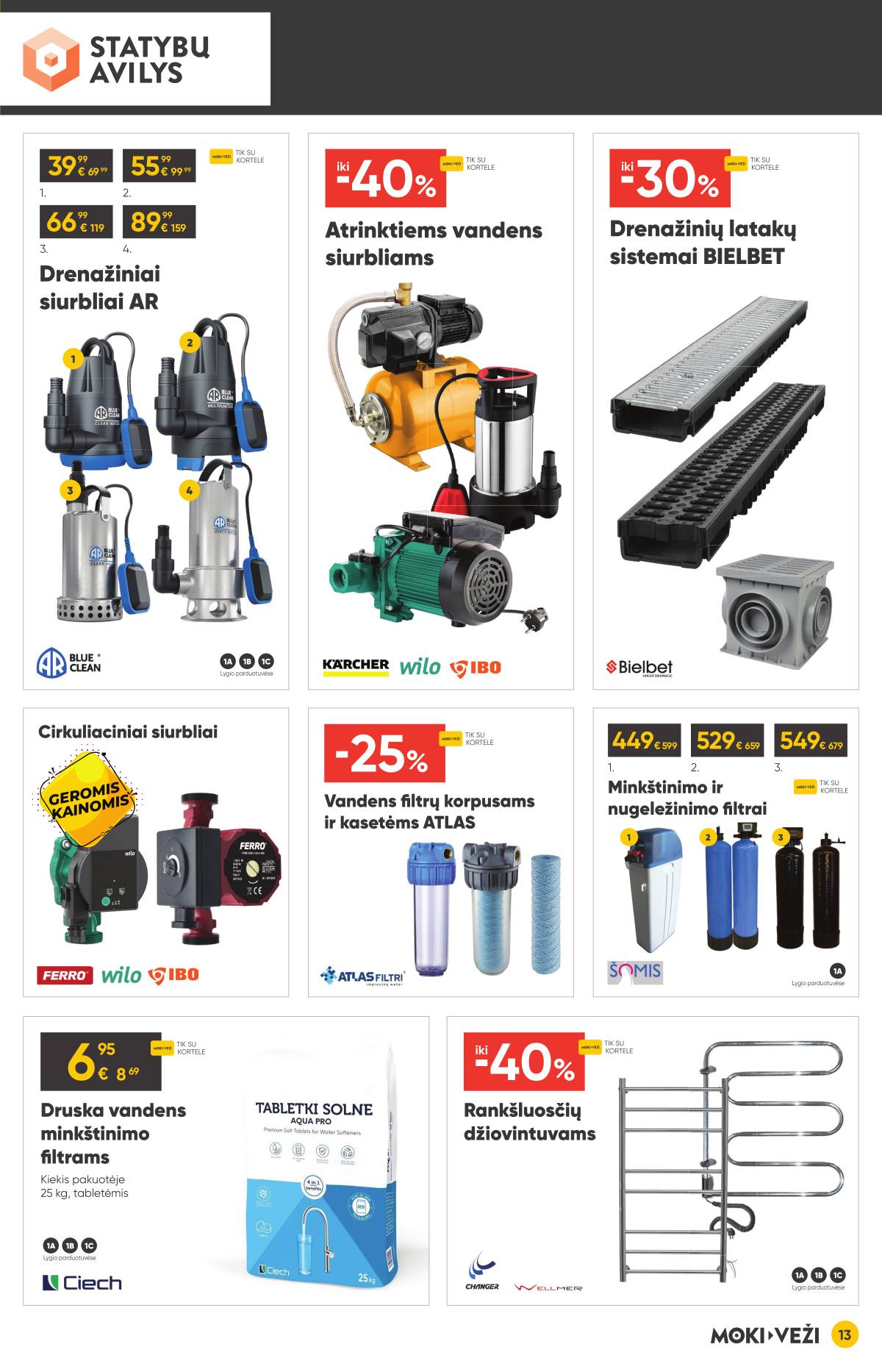Moki-Veži - Moki-veži akcijų leidinys | 2025-10-16 - 2025-11-11 13 puslapis