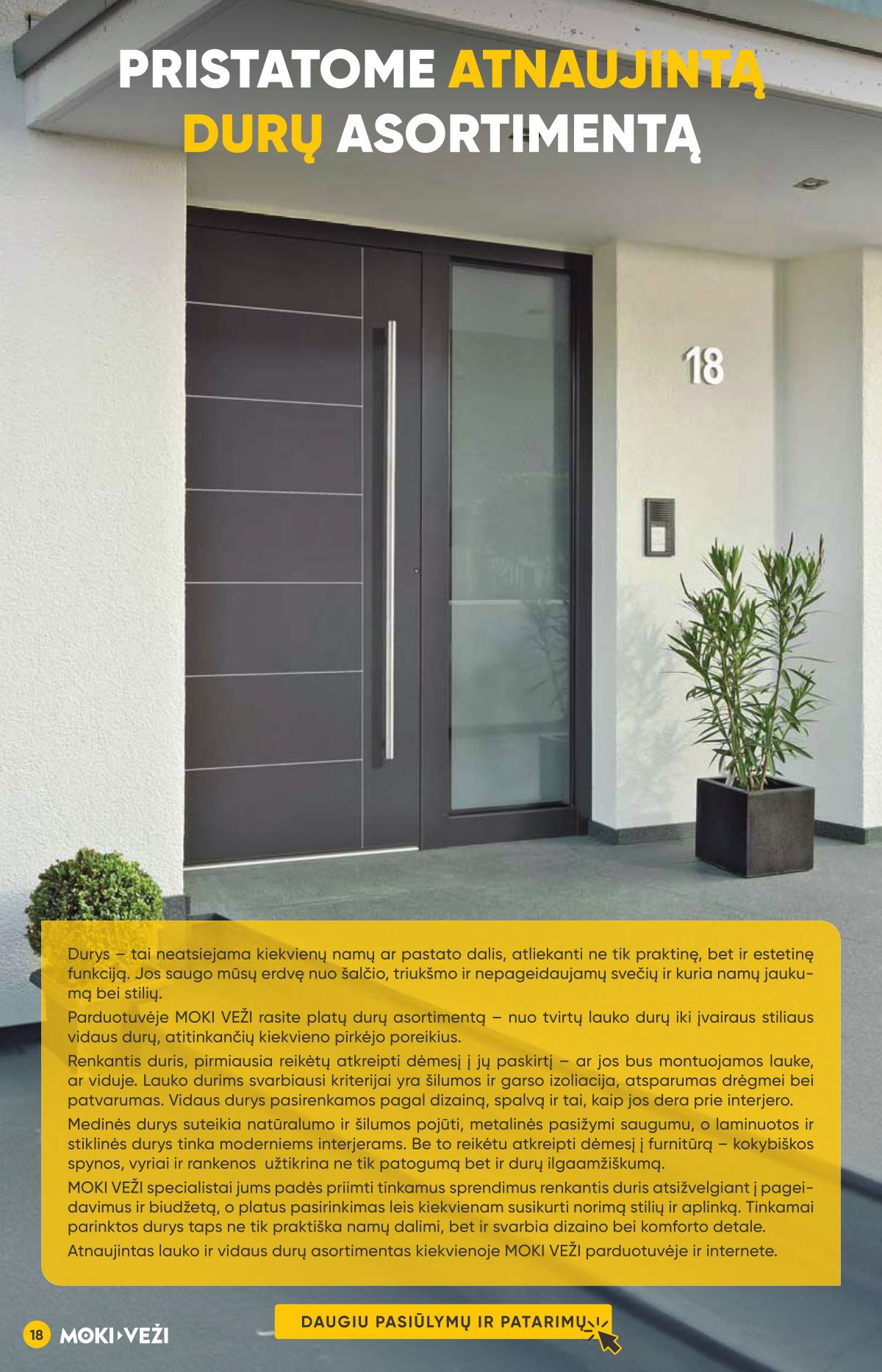 Moki-Veži - Moki-veži akcijų leidinys | 2025-10-16 - 2025-11-11 18 puslapis