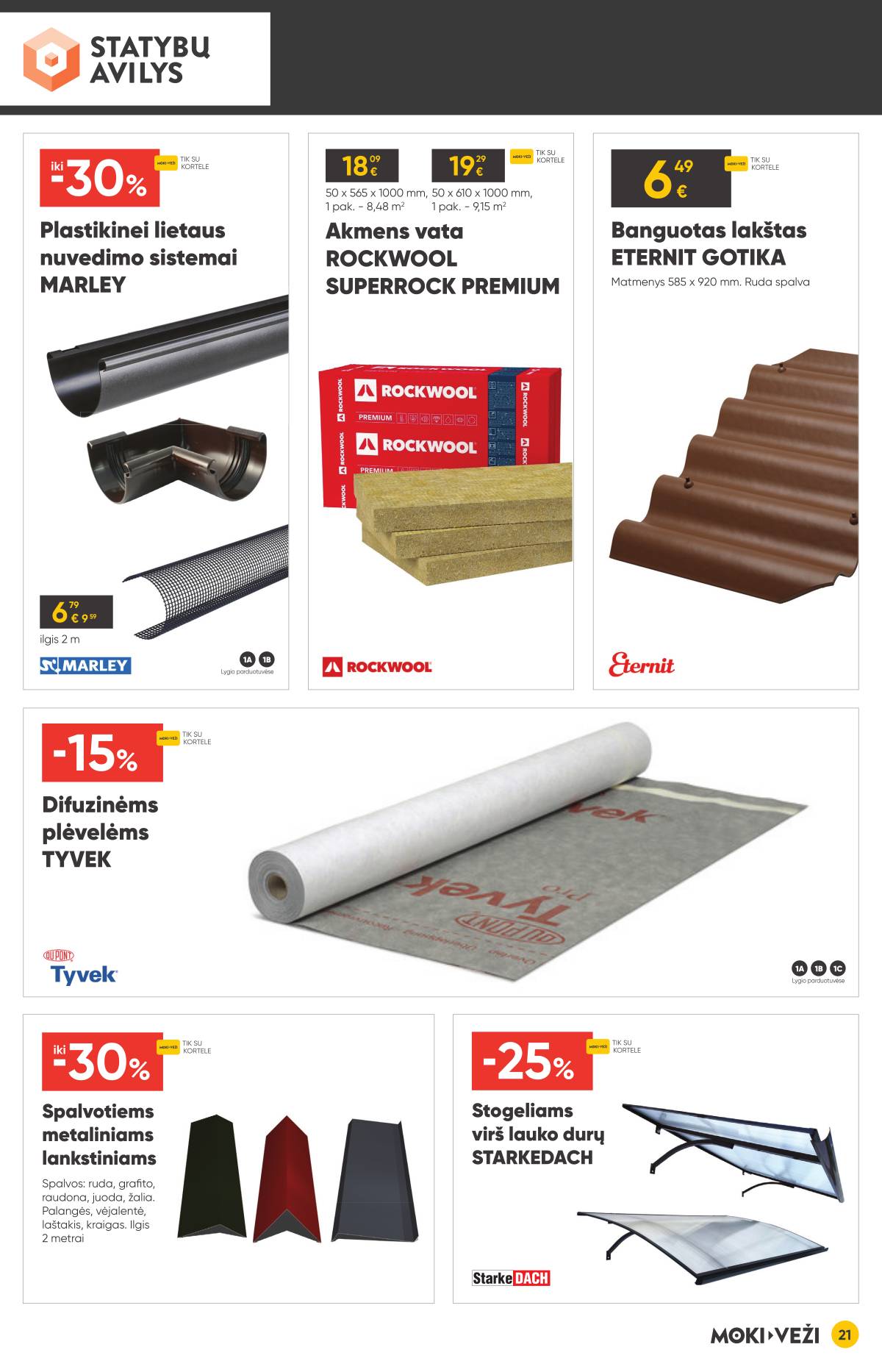 Moki-Veži - Moki-veži akcijų leidinys | 2025-10-16 - 2025-11-11 21 puslapis