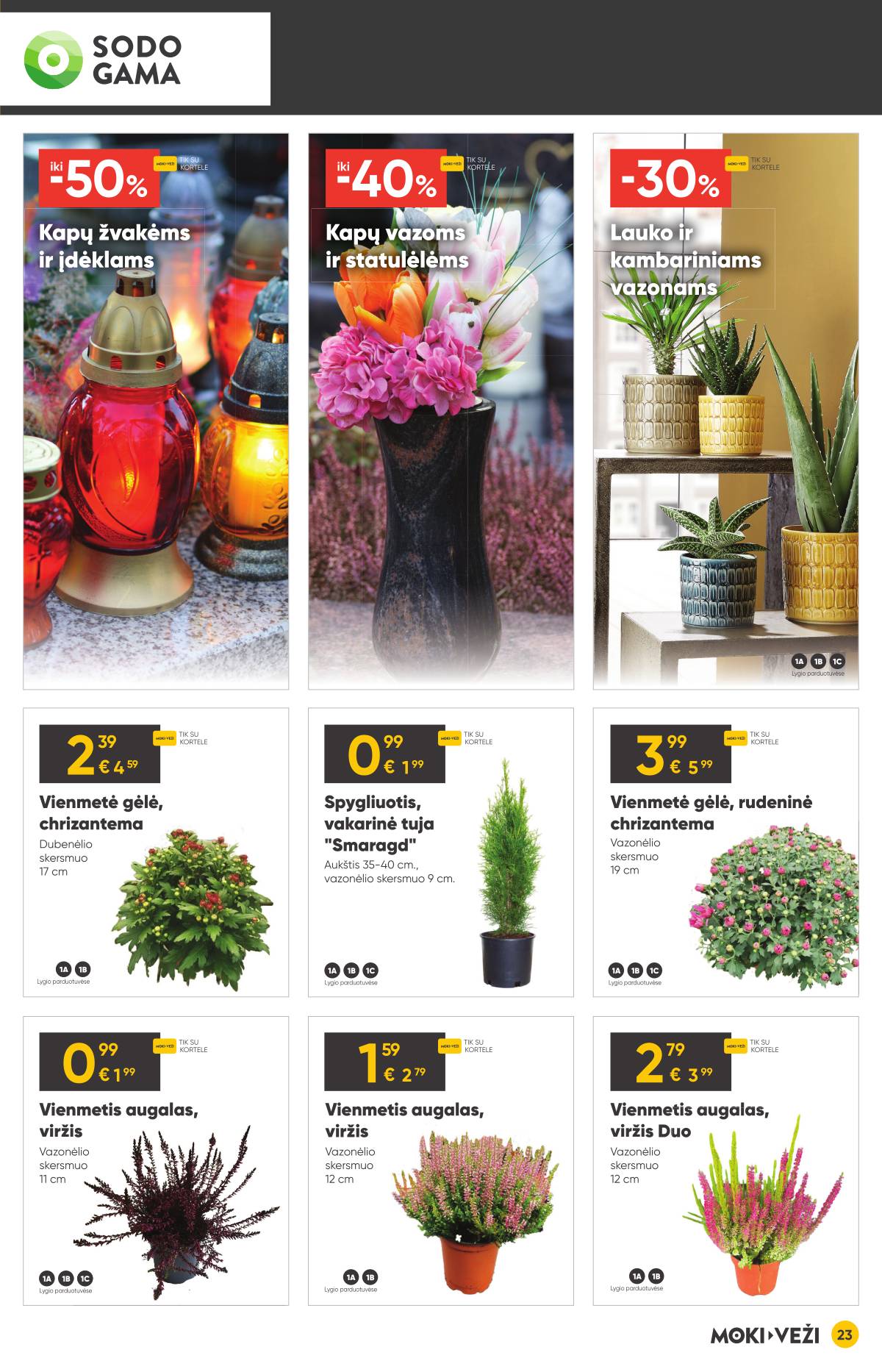 Moki-Veži - Moki-veži akcijų leidinys | 2025-10-16 - 2025-11-11 23 puslapis