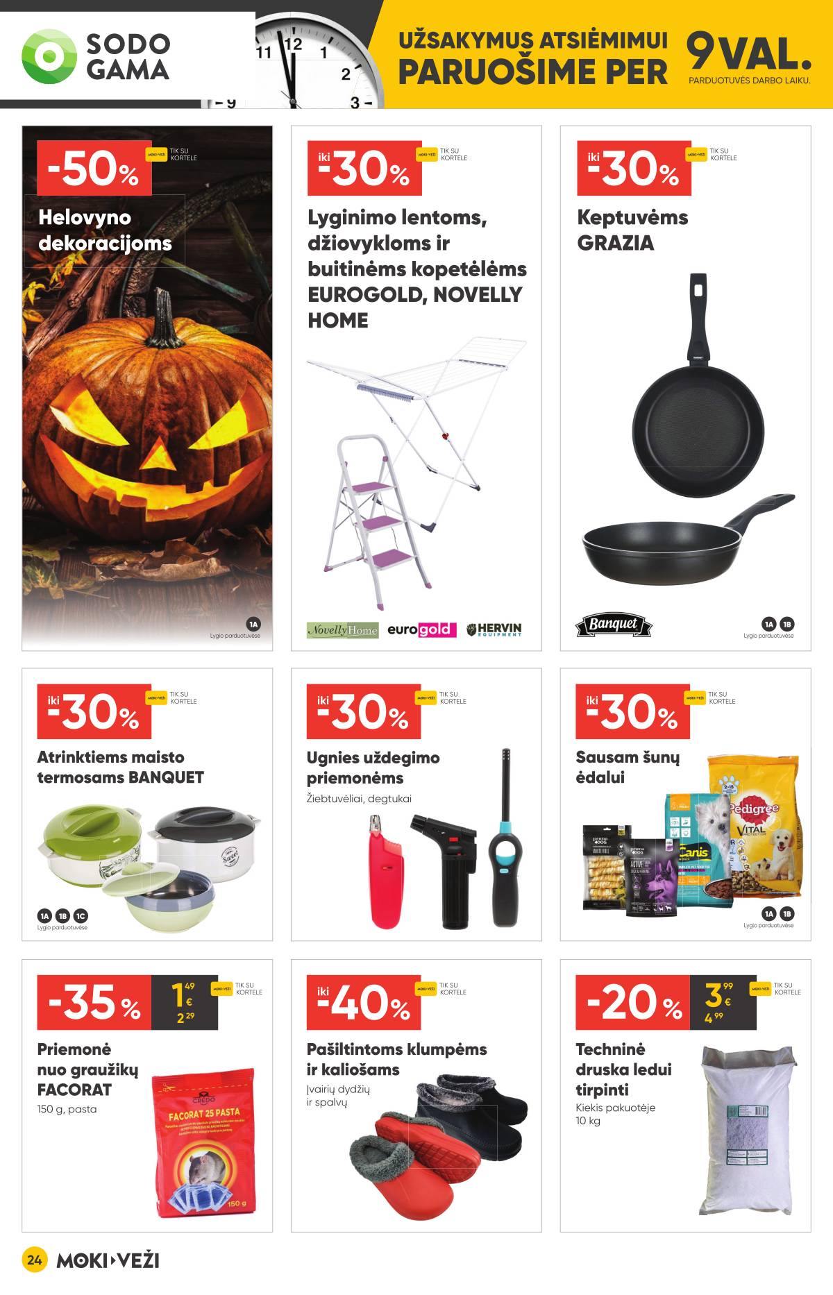 Moki-Veži - Moki-veži akcijų leidinys | 2025-10-16 - 2025-11-11 24 puslapis