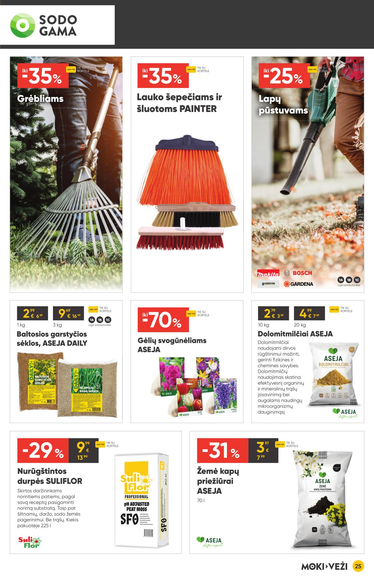 Moki-Veži - Moki-veži akcijų leidinys | 2025-10-16 - 2025-11-11 25 puslapis