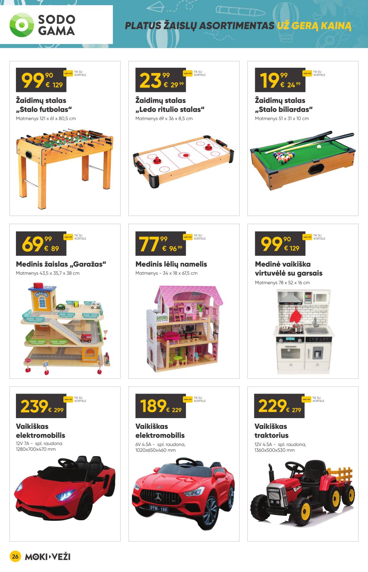 Moki-Veži - Moki-veži akcijų leidinys | 2025-10-16 - 2025-11-11 26 puslapis