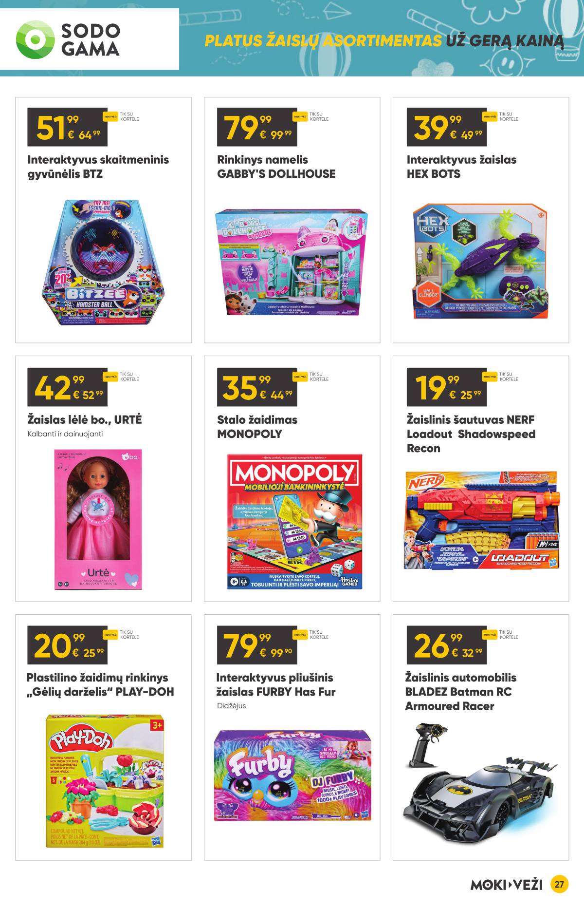 Moki-Veži - Moki-veži akcijų leidinys | 2025-10-16 - 2025-11-11 27 puslapis