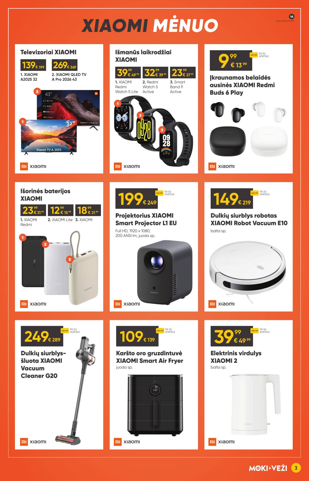 Moki-Veži - Moki-veži akcijų leidinys | 2025-10-16 - 2025-11-11 3 puslapis