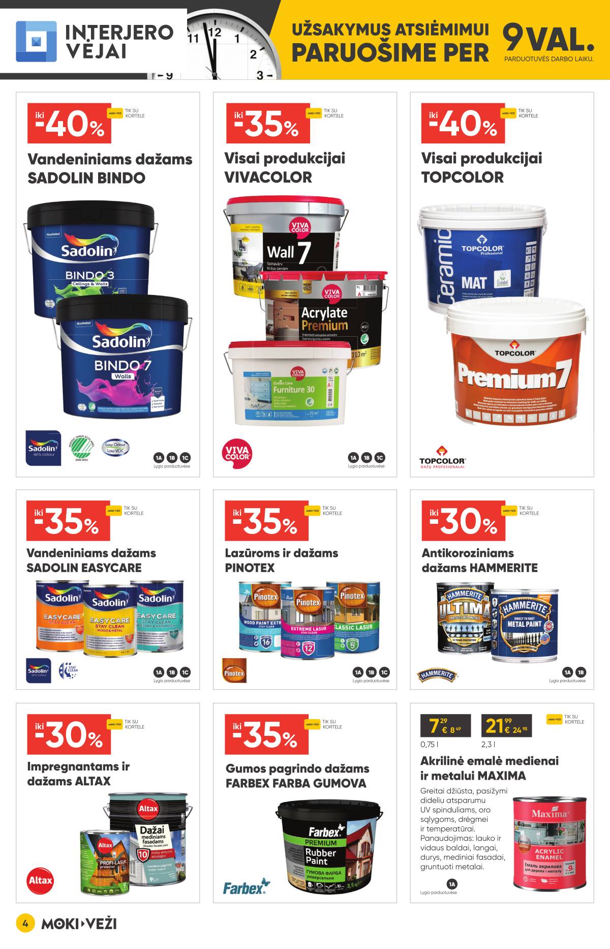 Moki-Veži - Moki-veži akcijų leidinys | 2025-10-16 - 2025-11-11 4 puslapis