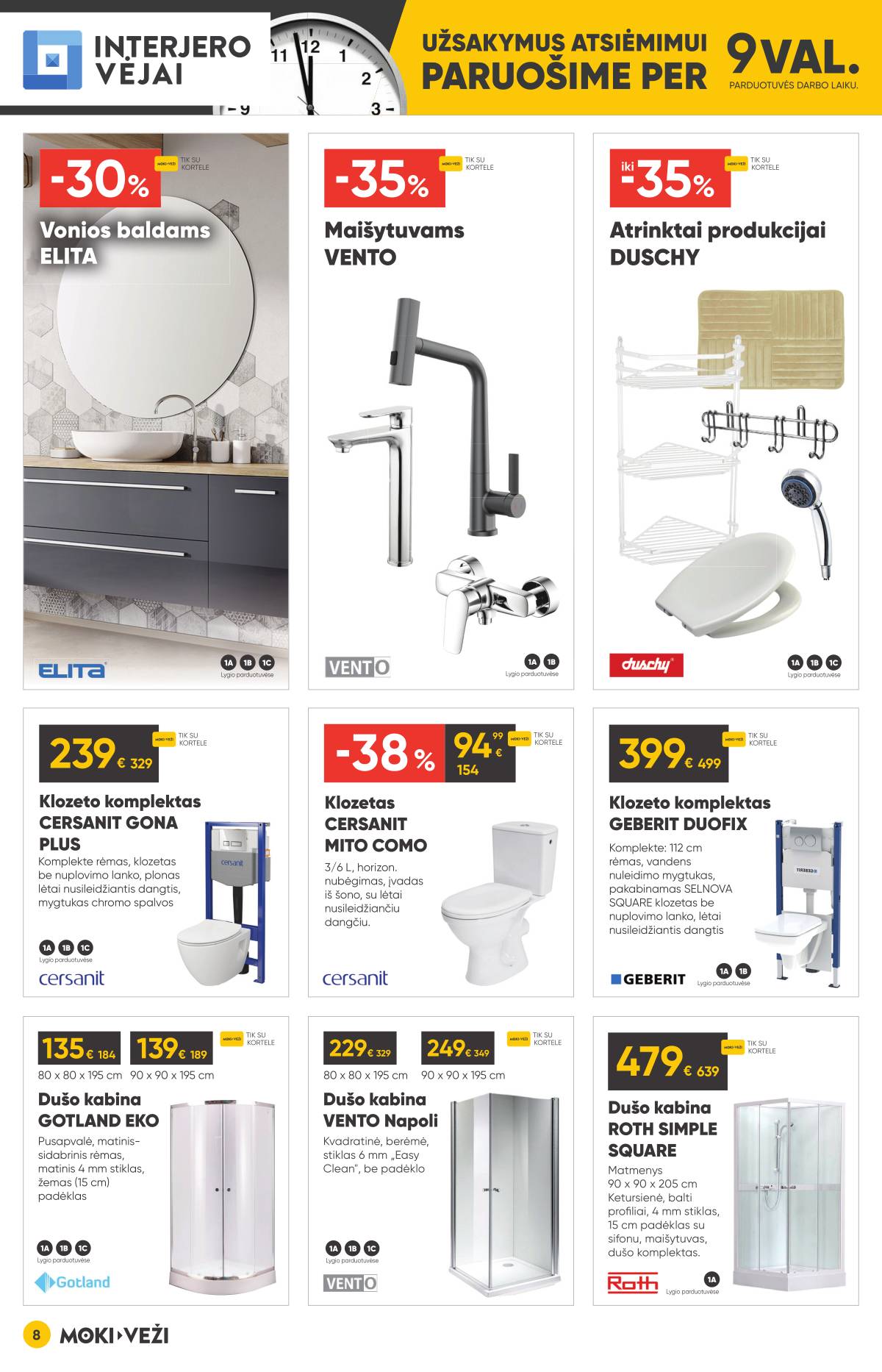 Moki-Veži - Moki-veži akcijų leidinys | 2025-10-16 - 2025-11-11 8 puslapis