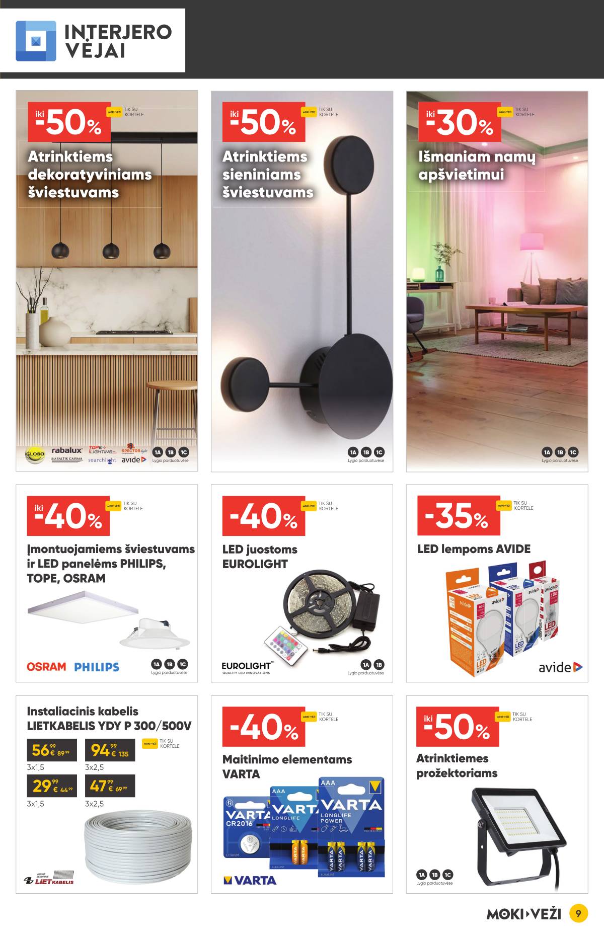 Moki-Veži - Moki-veži akcijų leidinys | 2025-10-16 - 2025-11-11 9 puslapis