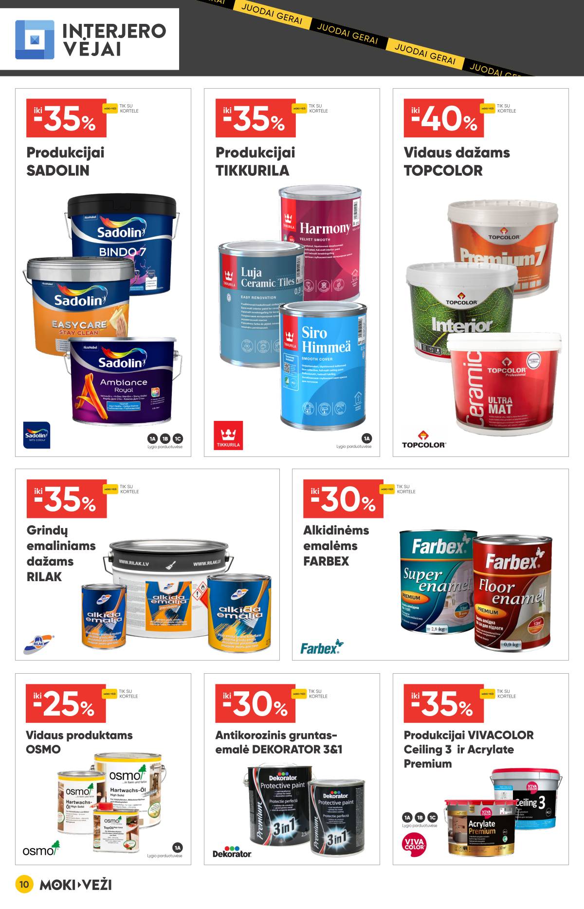 Moki-Veži - Moki-veži akcijų leidinys | 2025-11-13 - 2025-12-09 10 puslapis