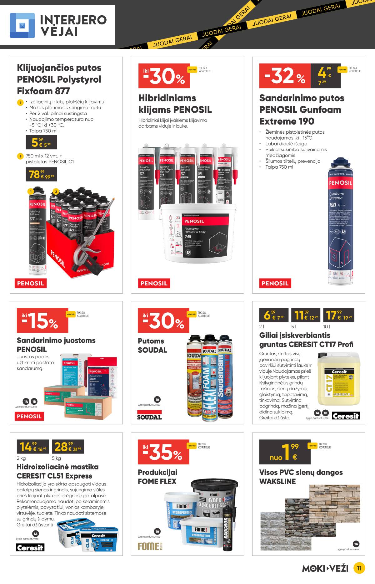 Moki-Veži - Moki-veži akcijų leidinys | 2025-11-13 - 2025-12-09 11 puslapis