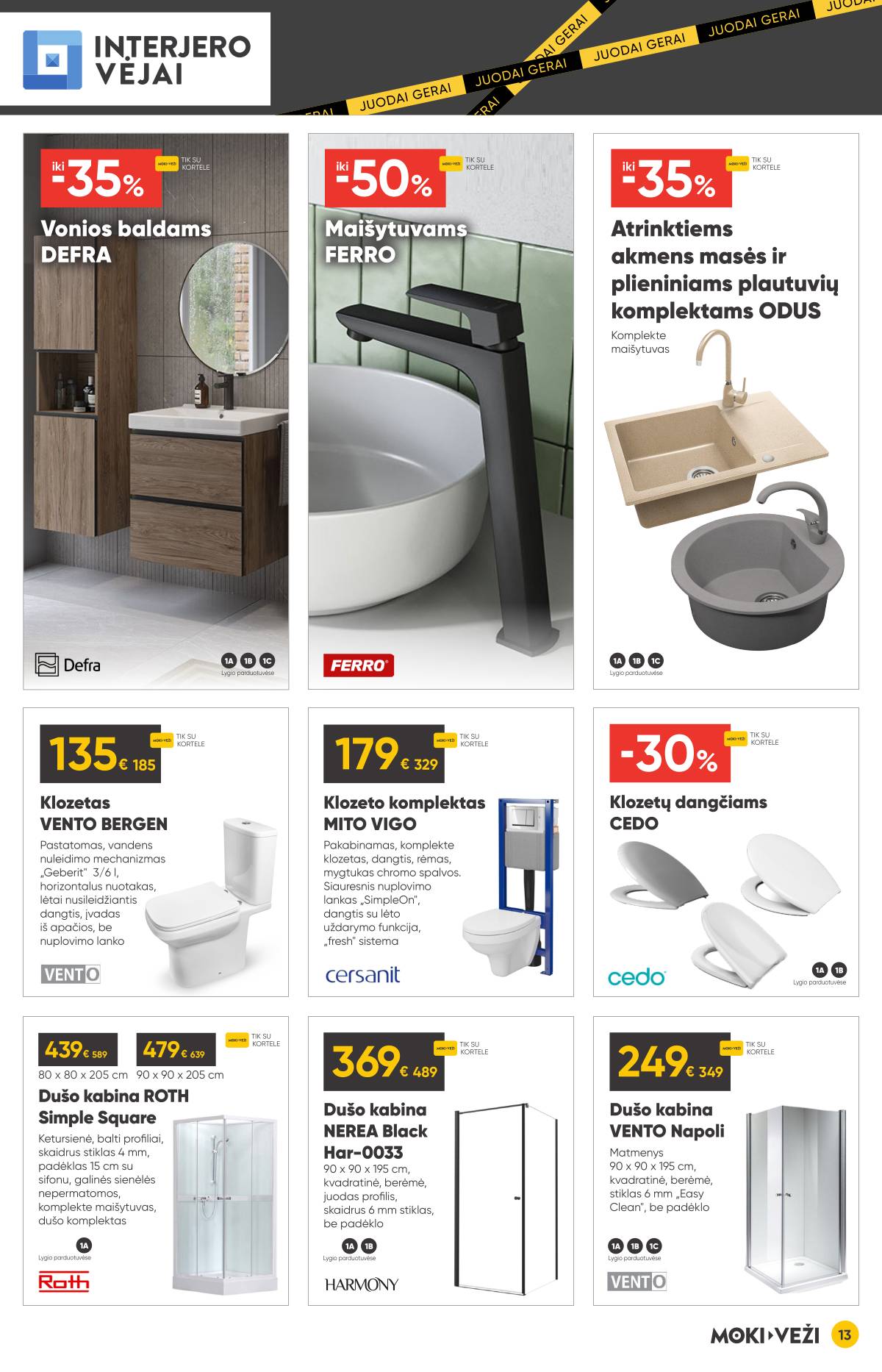 Moki-Veži - Moki-veži akcijų leidinys | 2025-11-13 - 2025-12-09 13 puslapis