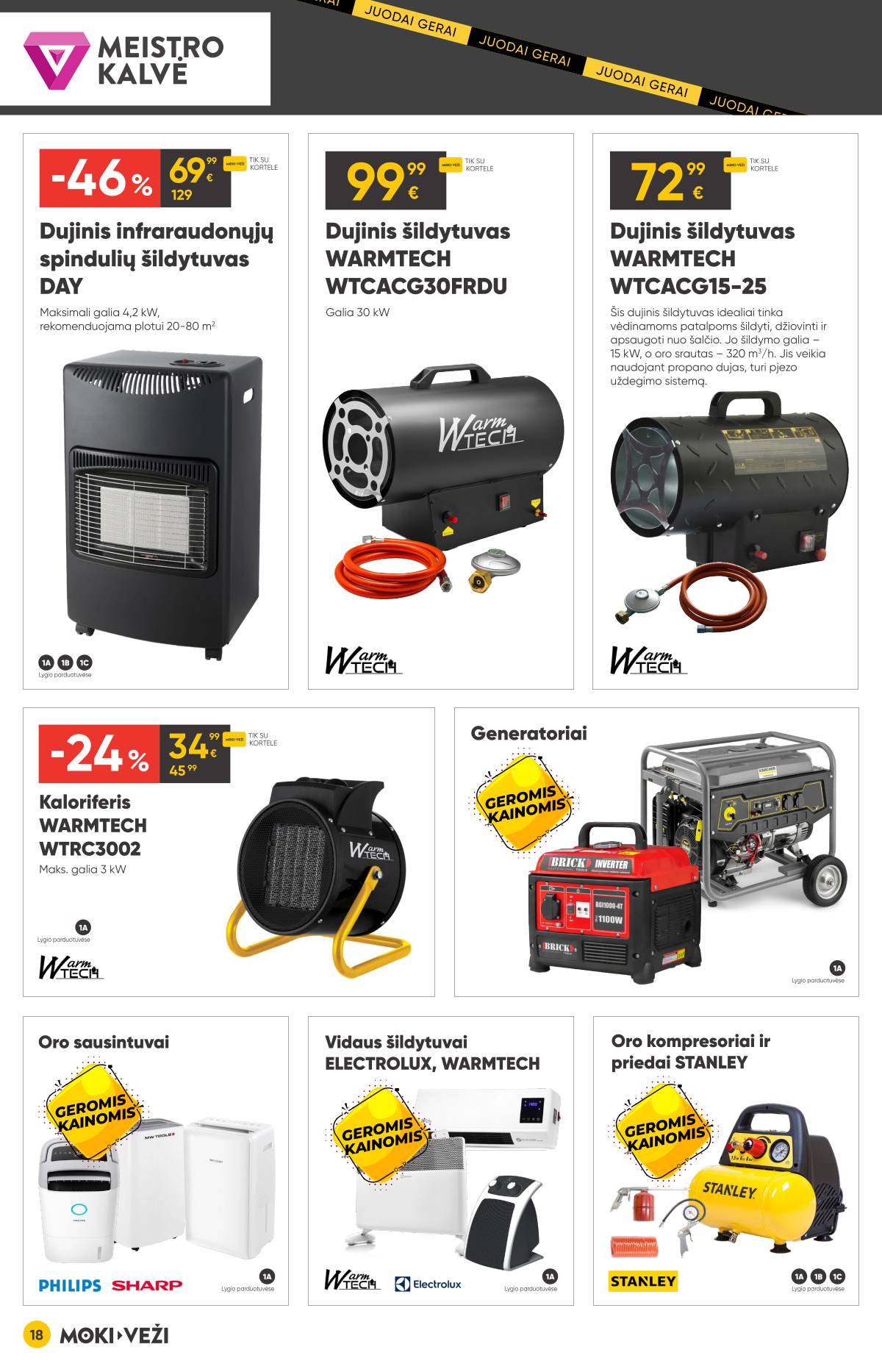 Moki-Veži - Moki-veži akcijų leidinys | 2025-11-13 - 2025-12-09 18 puslapis