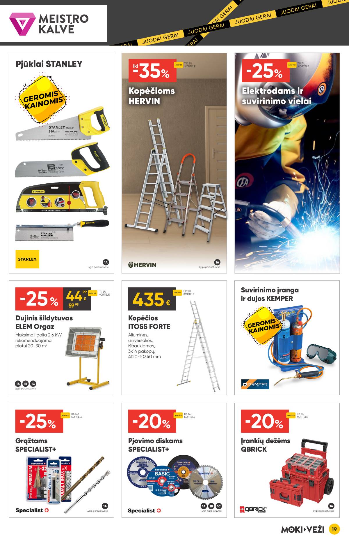 Moki-Veži - Moki-veži akcijų leidinys | 2025-11-13 - 2025-12-09 19 puslapis