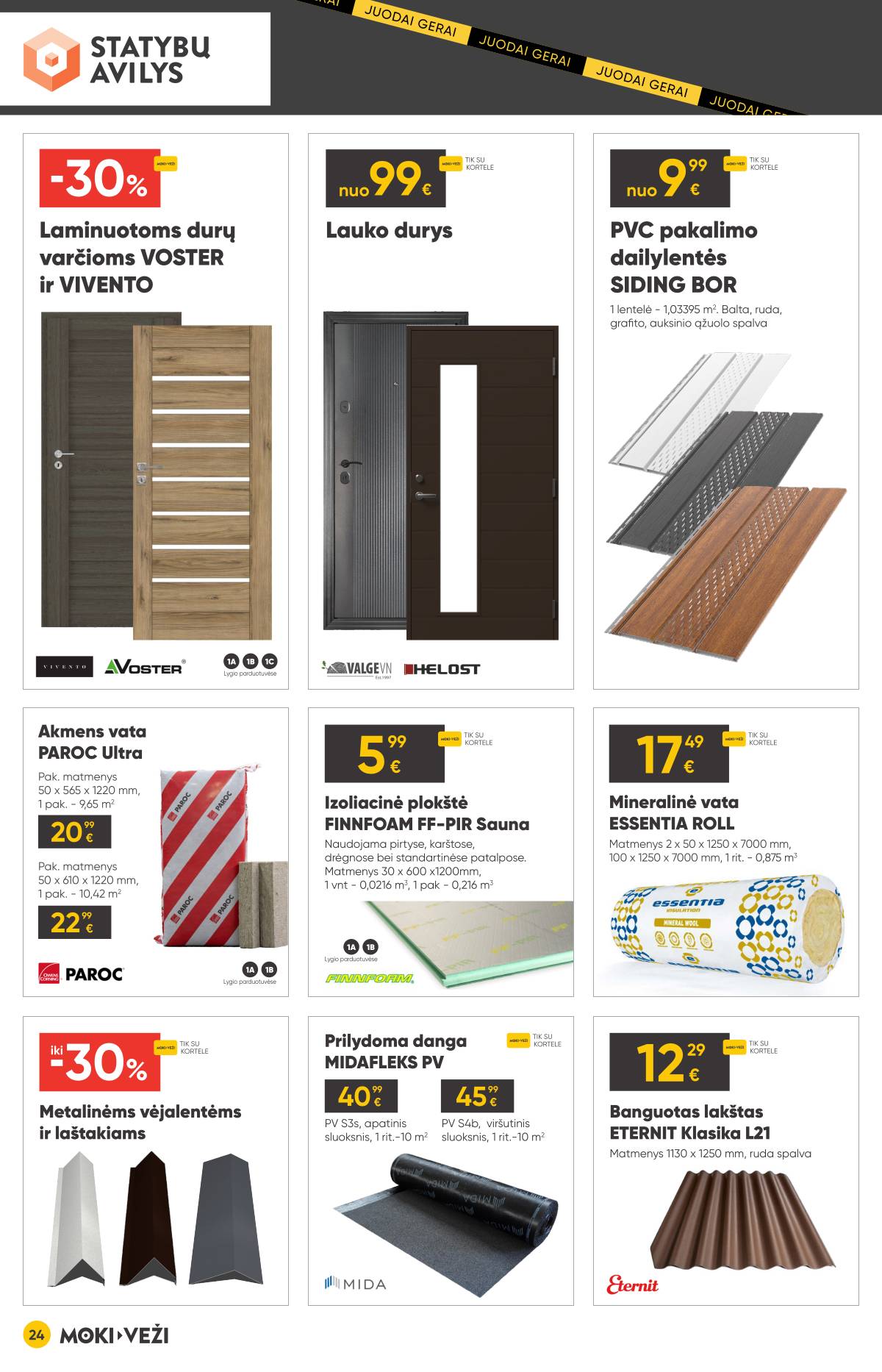 Moki-Veži - Moki-veži akcijų leidinys | 2025-11-13 - 2025-12-09 24 puslapis