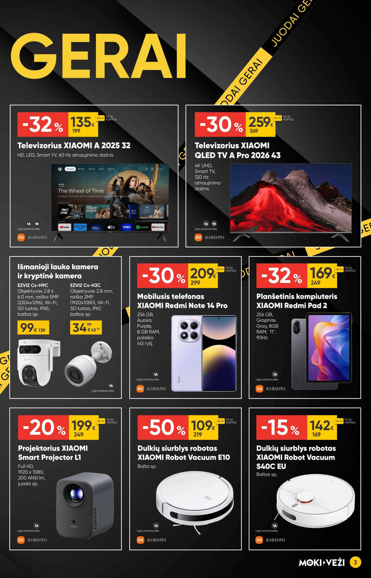 Moki-Veži - Moki-veži akcijų leidinys | 2025-11-13 - 2025-12-09 3 puslapis