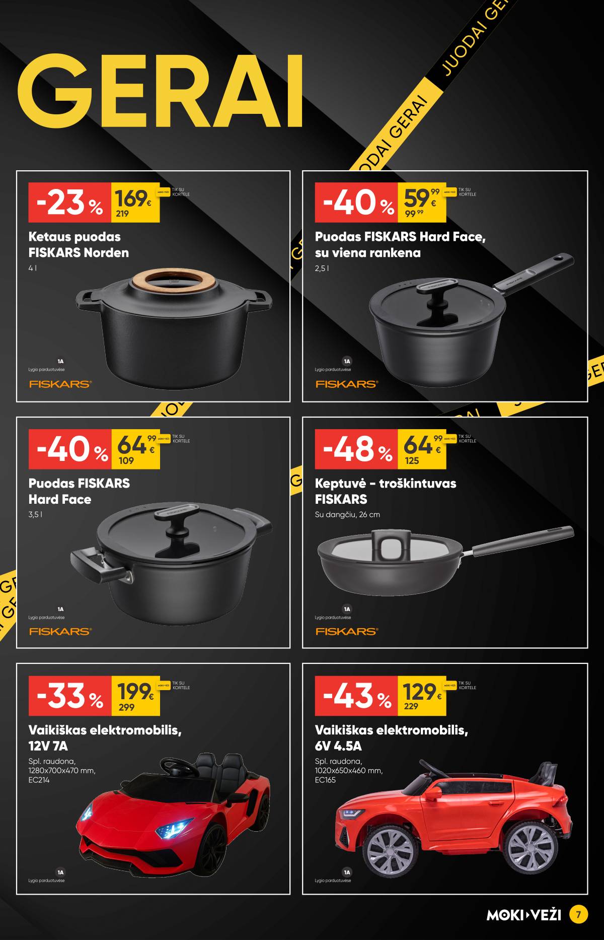 Moki-Veži - Moki-veži akcijų leidinys | 2025-11-13 - 2025-12-09 7 puslapis